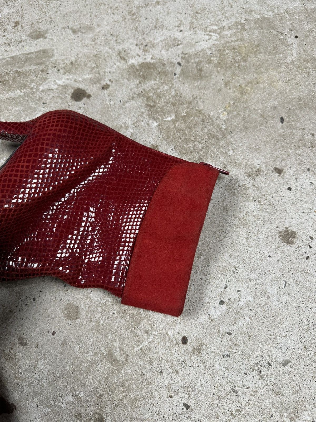 Stuart Weitzman Stuart Weitzman Snakeskin Gradient Red Apollo Botties High Size US 7.5 / IT 37.5 - 17 Thumbnail
