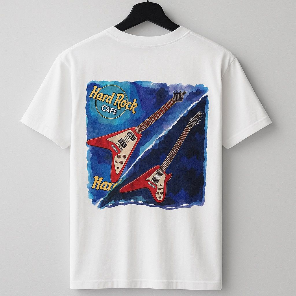 Hard Rock Cafe Vintage 1996 Hard Rock Cafe Orlando “Kingdom of Rock” HeavyT Size US S / EU 44-46 / 1 - 1 Thumbnail