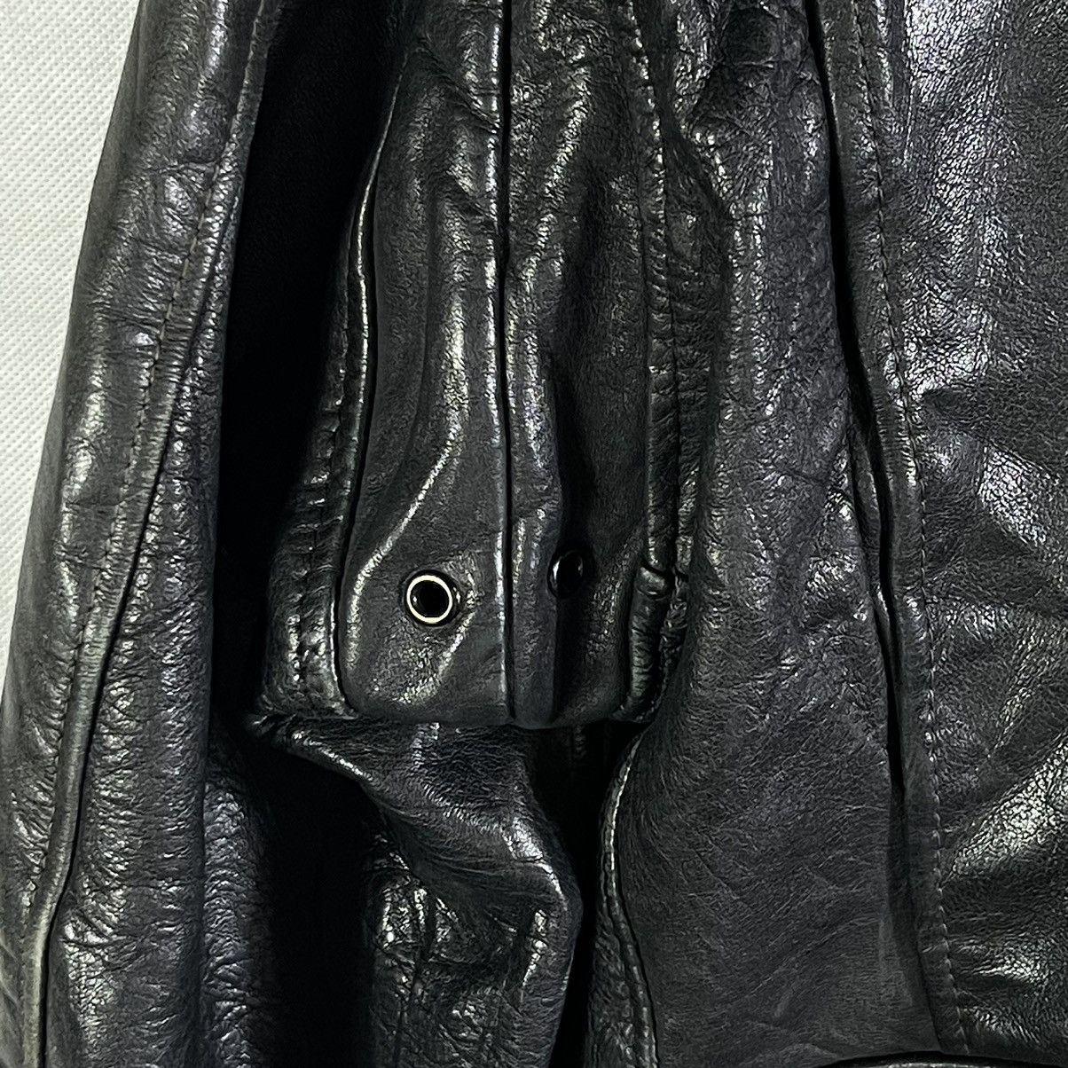Schott Vintage 60s Schott A2 Bomber Leather Punk Motocycle Jacket Size US L / EU 52-54 / 3 - 7 Thumbnail