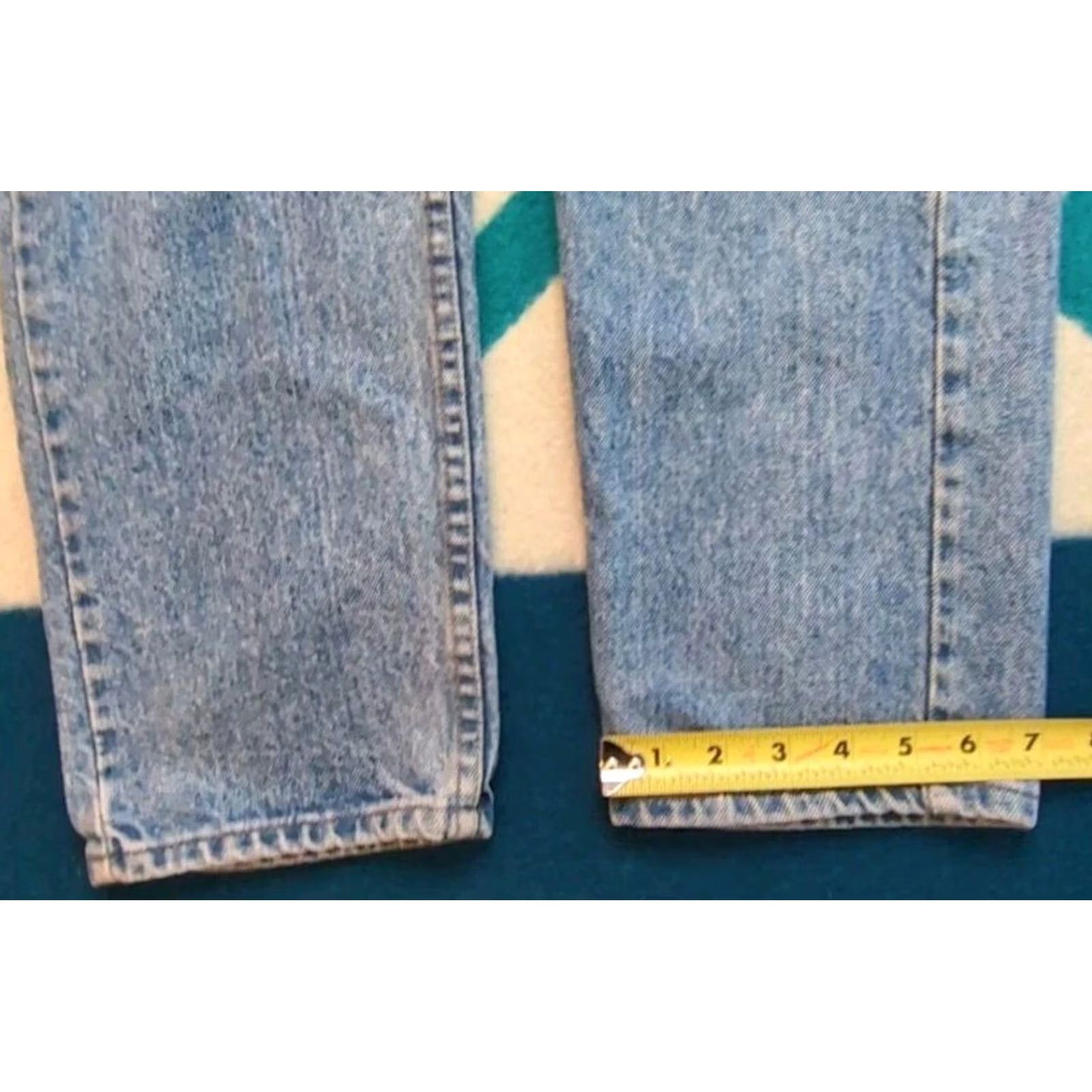 Levi's VINTAGE Levi's Silvertab Denim Jeans 32x32 Made in USA 1990s Mens Blue Straigh Size US 32 / EU 48 - 7 Thumbnail