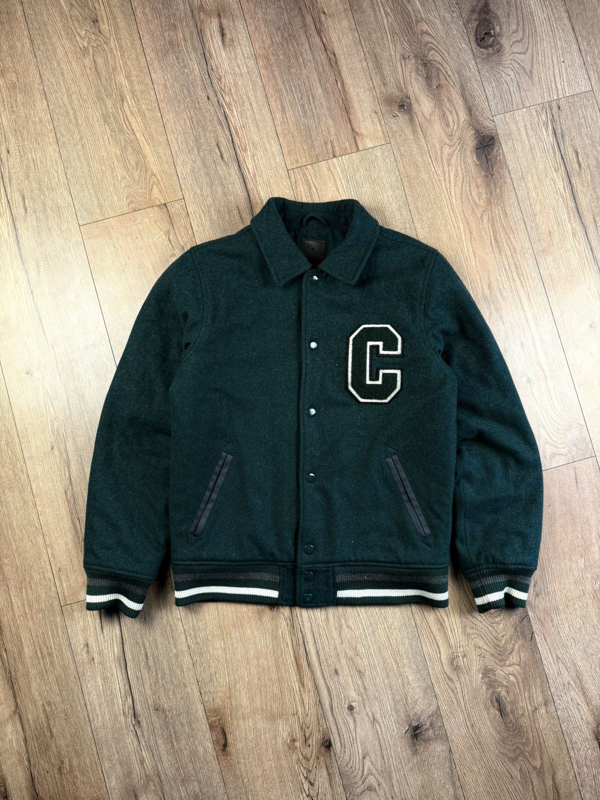 Carhartt Carhartt Tracker Jacket Green Wool Varsity Quilted Lined S Size US S / EU 44-46 / 1 - 1 Thumbnail
