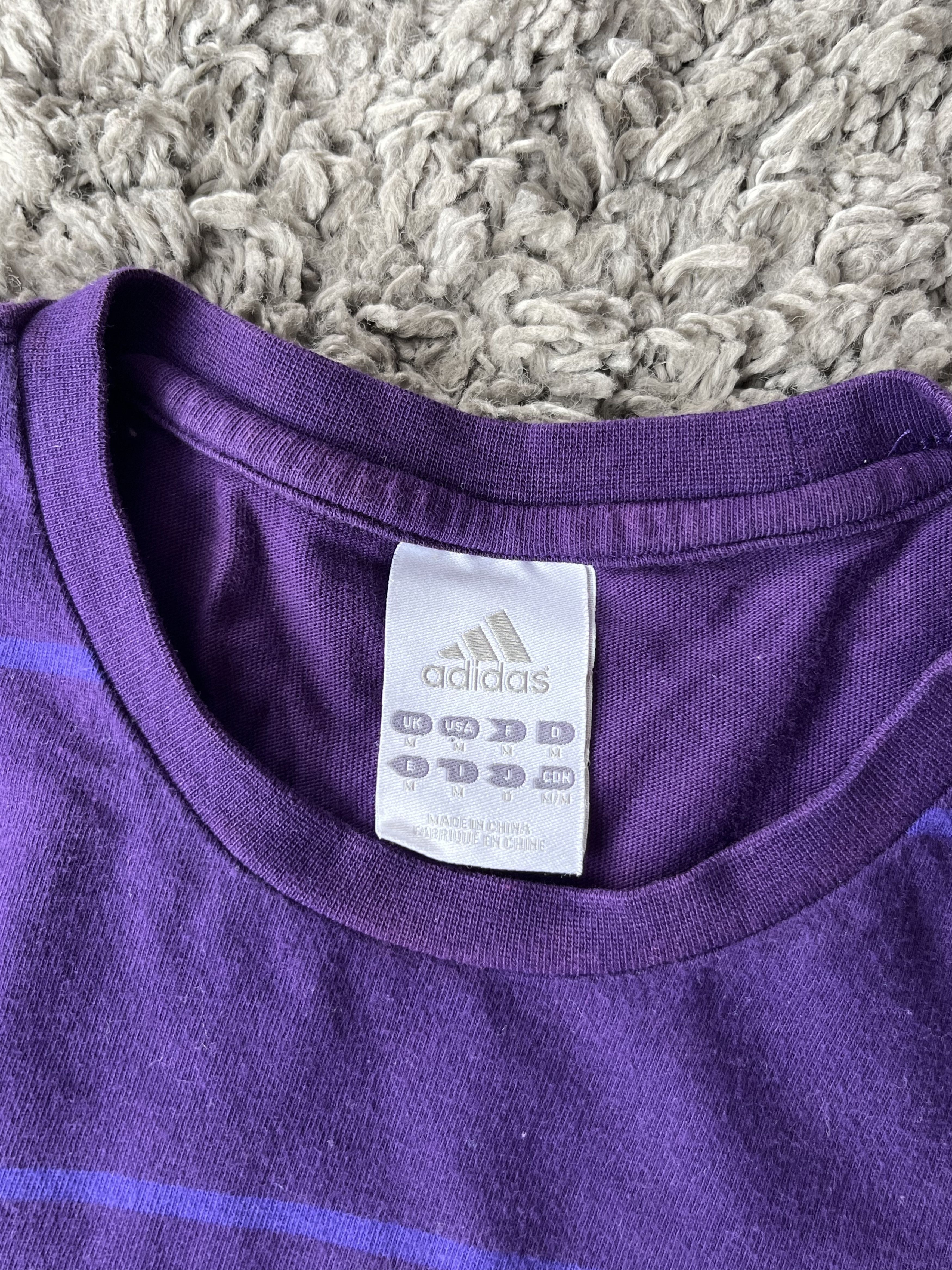 Adidas ADIDAS Vintage Real Madrid 2010 Football T-shirt Purple Size US M / EU 48-50 / 2 - 6 Thumbnail