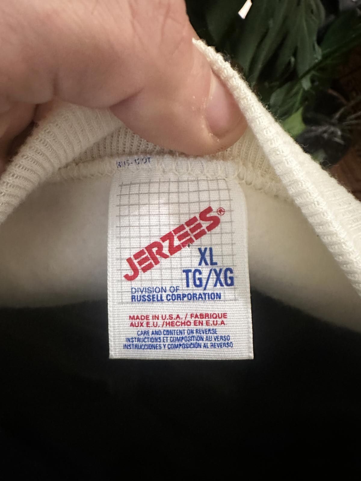 Jerzees True Vintage Jerzees XL Cream Sequin Sweatshirt Size XL / US 12-14 / IT 48-50 - 4 Thumbnail