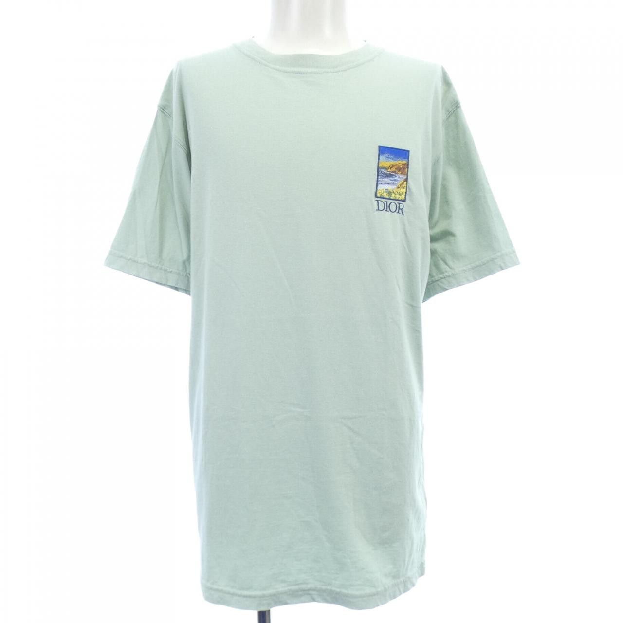 Dior Dior Dior T-shirt Cotton T-Shirts 293J696F0753 DUTY FREE for USA Size ONE SIZE - 1 Thumbnail