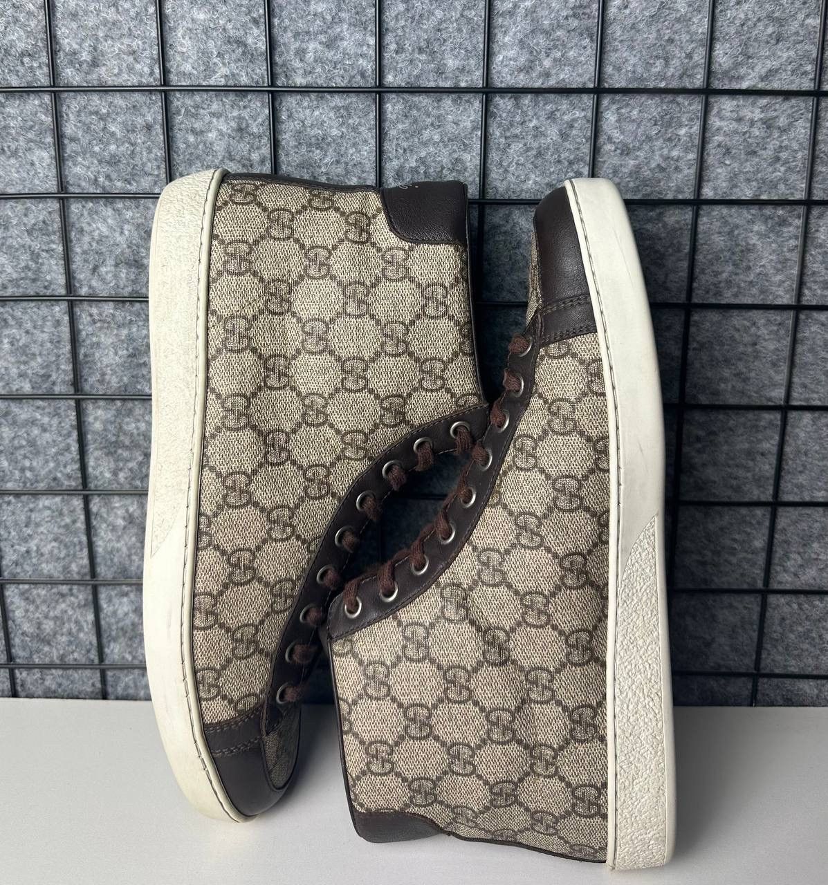 Gucci Gucci Brooklyn GG High Monogram Sneakers US7 Size US 8 / EU 41 - 3 Thumbnail