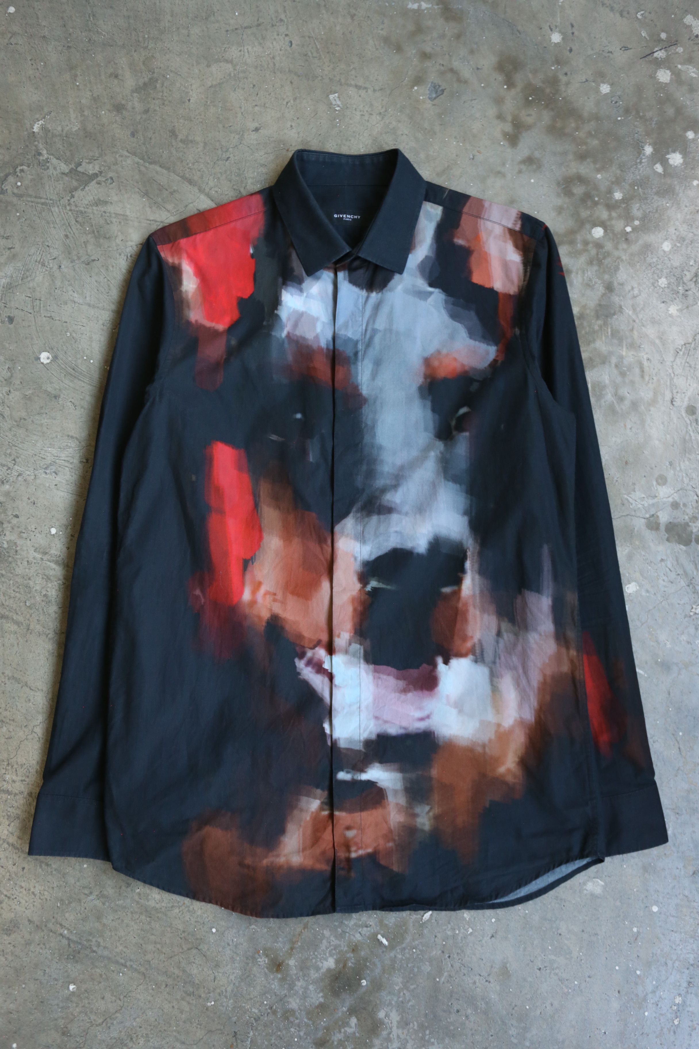 Givenchy - F/W 13 - Digital Doberman Shirt