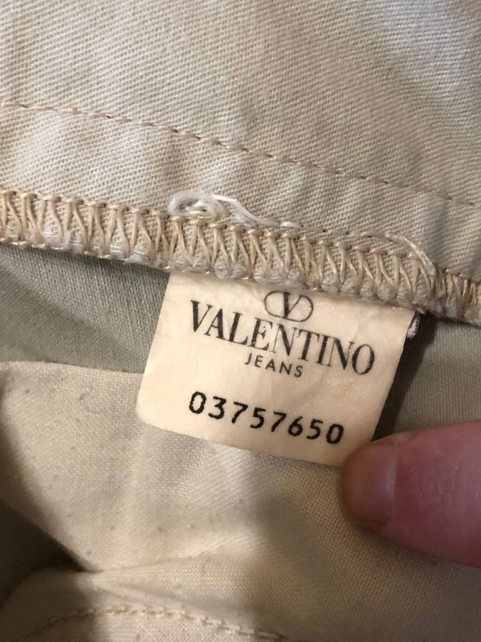 Valentino Luxury Denim Pants Logo Valentino Y2K Vintage Jeans Size US 34 / EU 50 - 7 Thumbnail