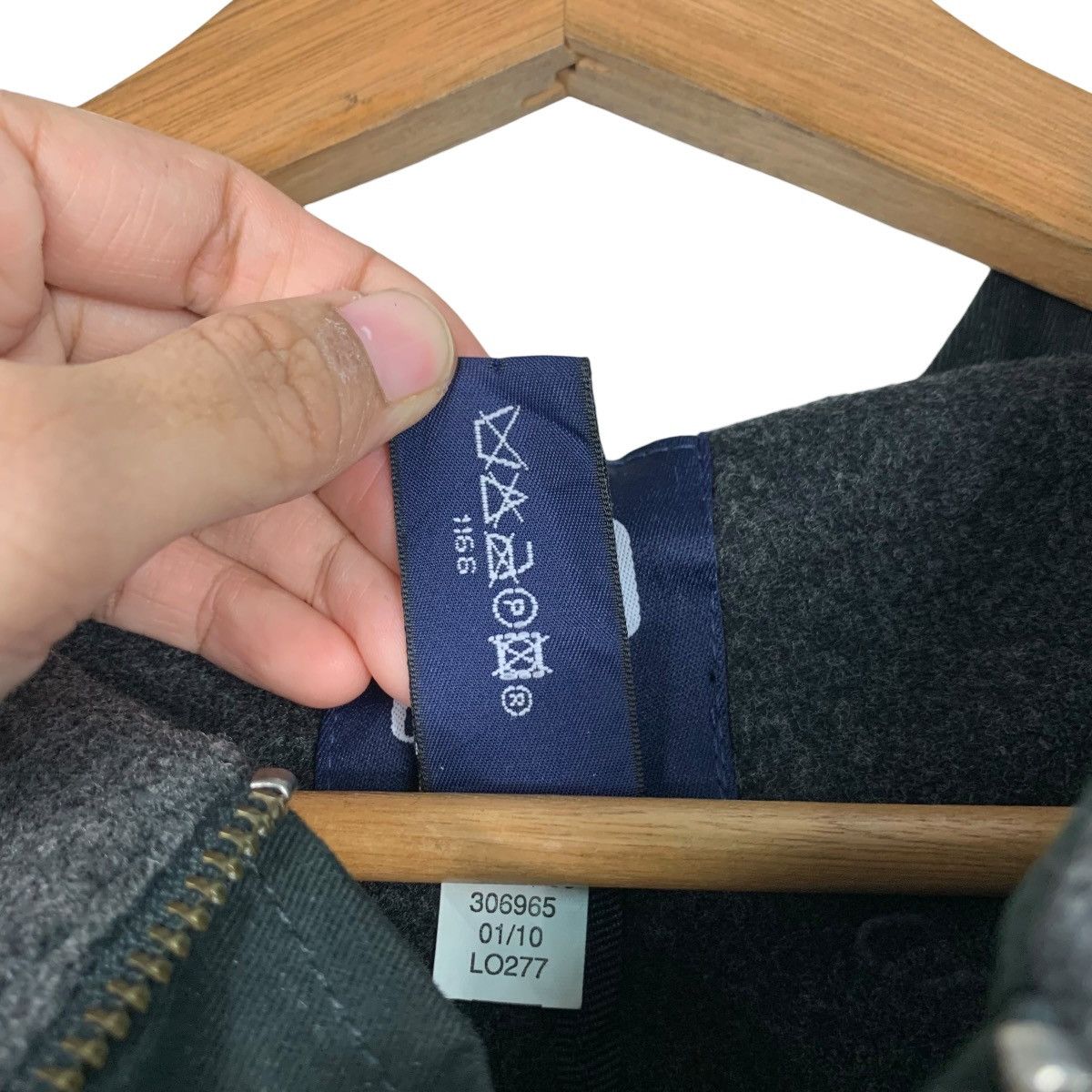 Gap GAP Half Zip Pullover Wool Hoodies Anorak Jacket #2310-C103 Size US L / EU 52-54 / 3 - 15 Thumbnail