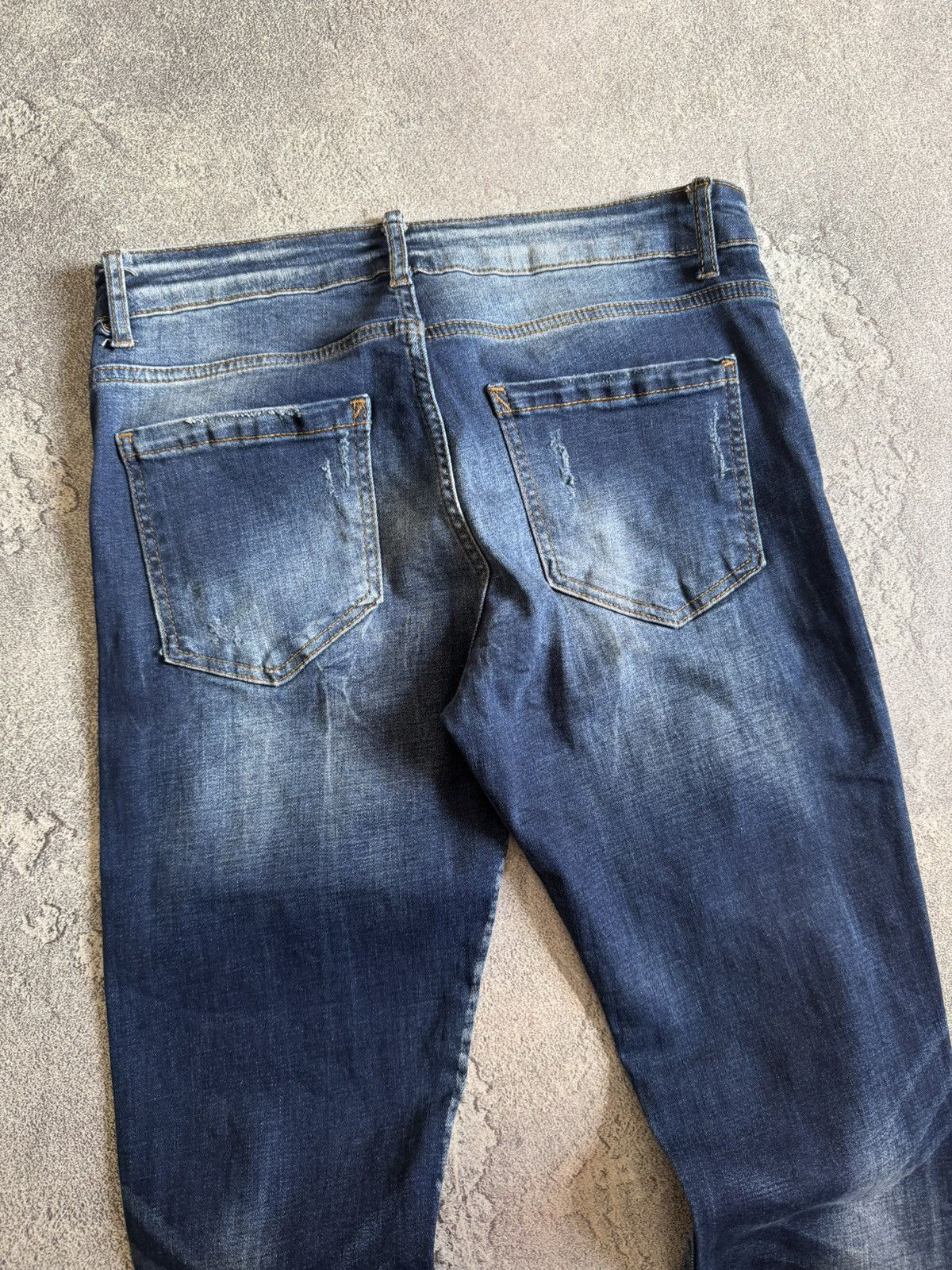 Dsquared2 Dsquared2 31/32 Destressed denim pants jeans trousers y2k Size US 31 - 12 Thumbnail