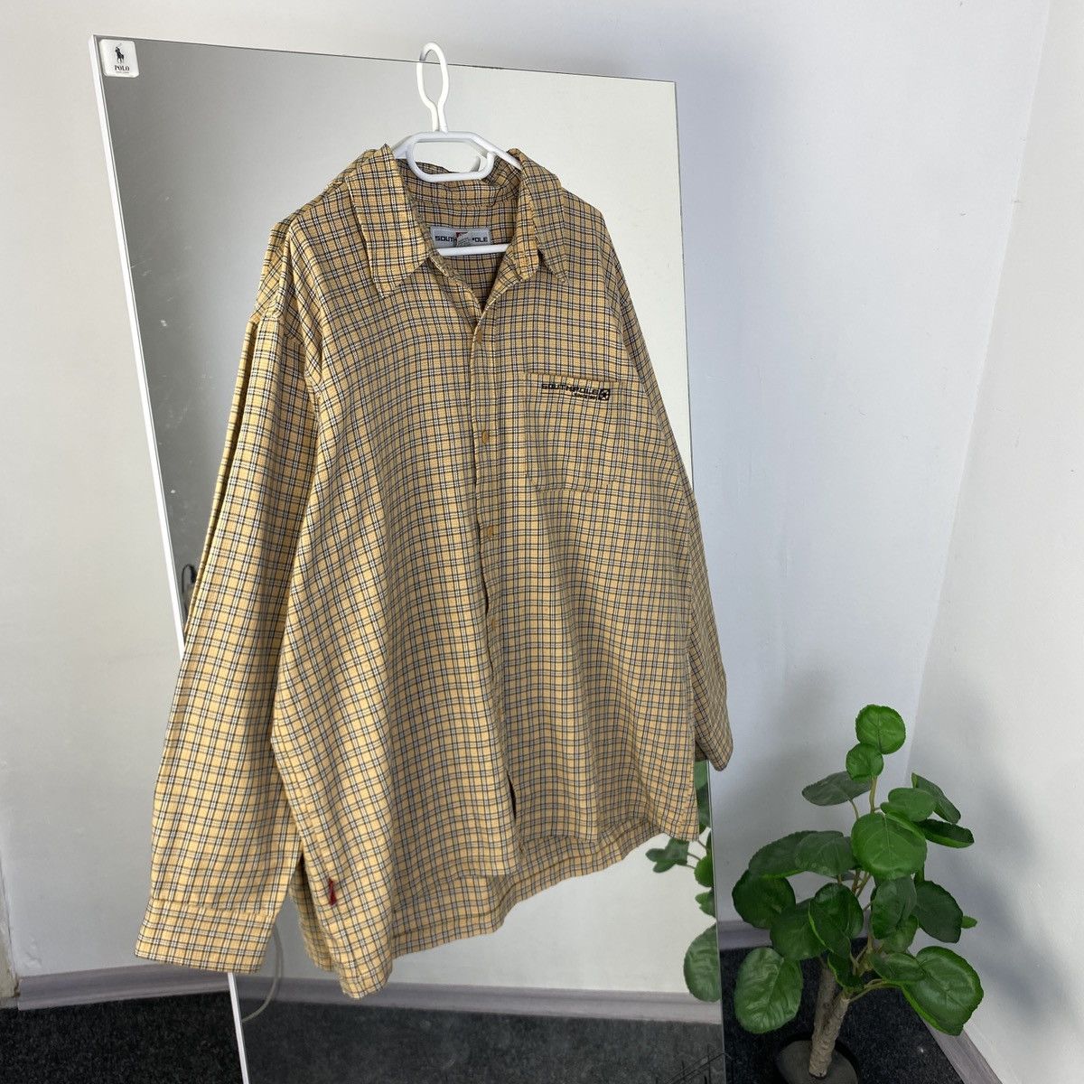 Southpole VINTAGE SOUTHPOLE FLANNEL BAGGY OVERSIZED SHIRT 90s Size US XL / EU 56 / 4 - 1 Thumbnail