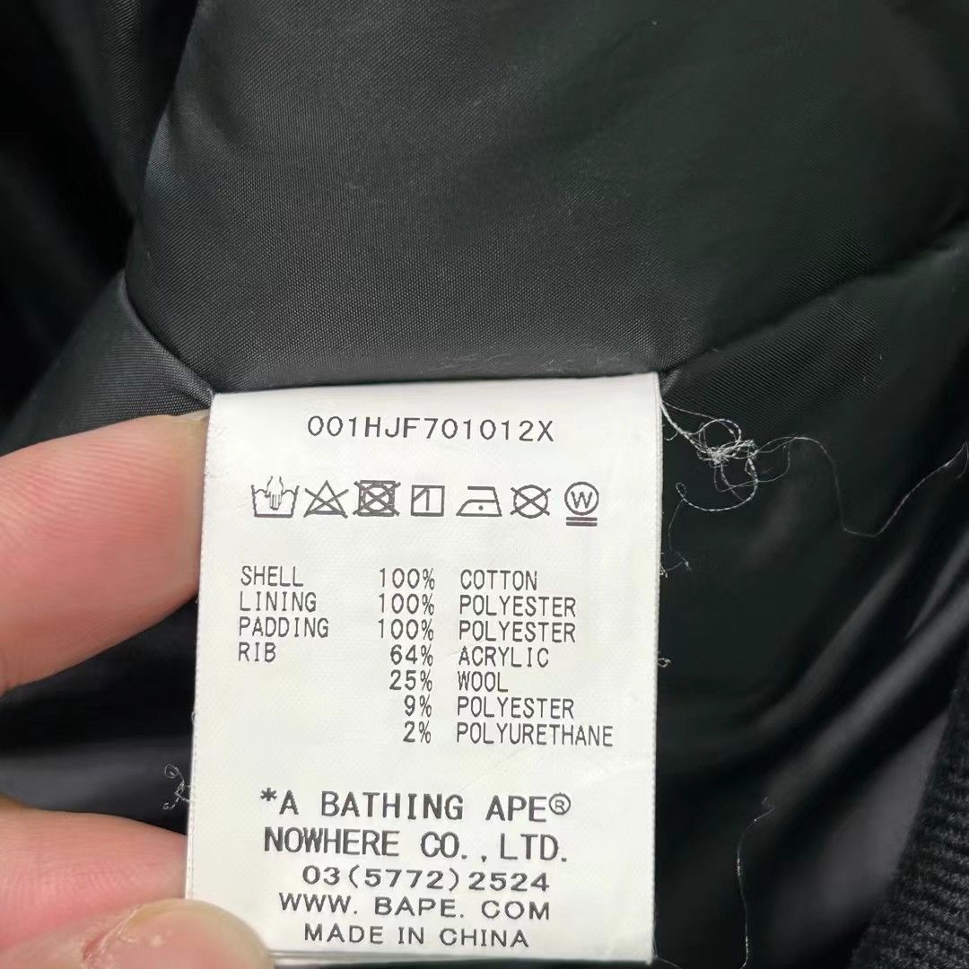 Bape LUMINOUS SHARK MA-1 JACKET Size US M / EU 48-50 / 2 - 6 Thumbnail