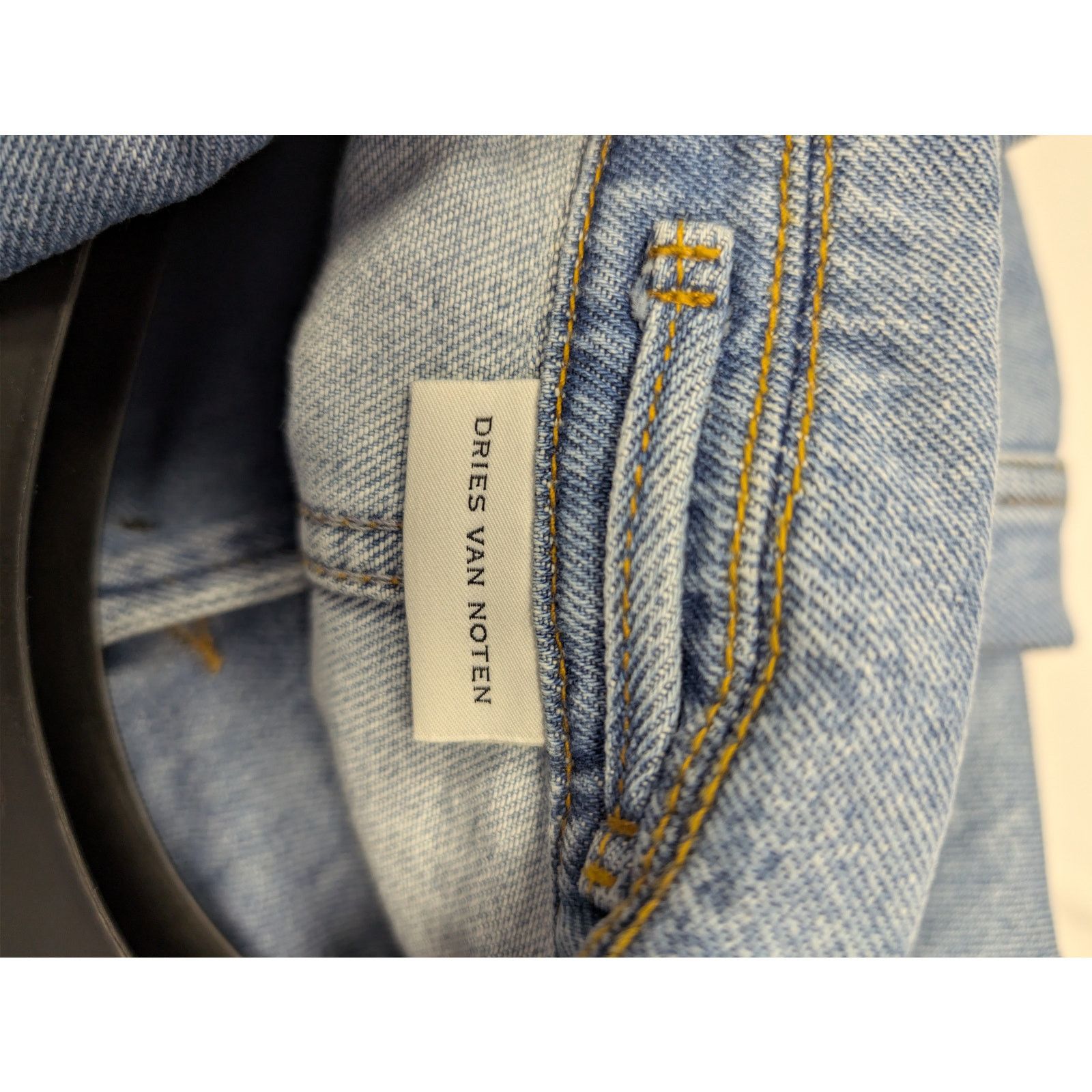 Dries Van Noten o1rshd1 Braxton Denim Jacket in Blue Size US XXL / EU 58 / 5 - 17 Thumbnail