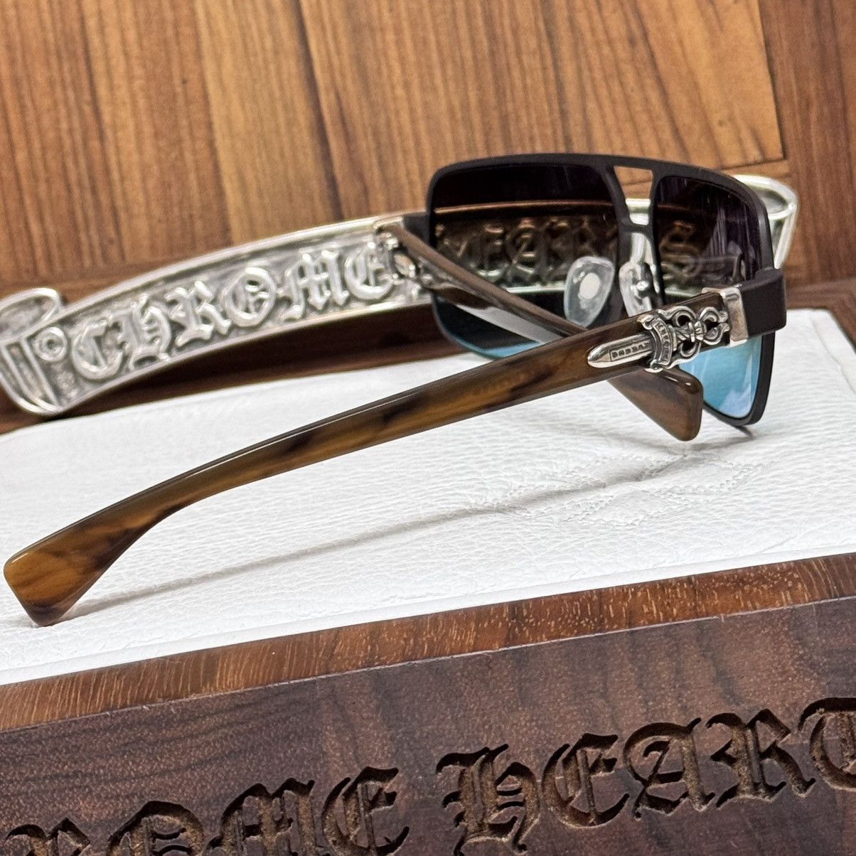 Chrome Hearts Chrome Hearts Tank Slapper 1/1 ‘Murky Waters’ Sunglasses Size ONE SIZE - 7 Thumbnail