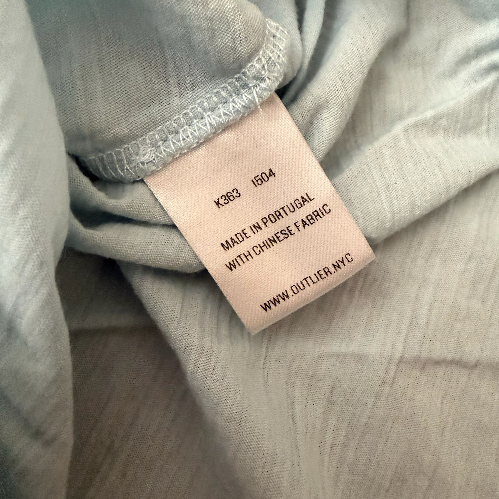 Outlier Dreamweight Raw Cut Longsleeve NEW Size US M / EU 48-50 / 2 - 5 Thumbnail