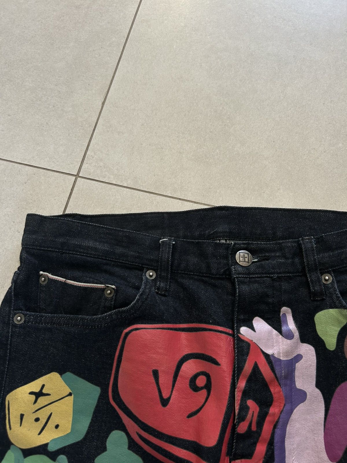 Ksubi Ksubi x Hidji Workd x Dntwatch TV Selvedge Size US 31 - 6 Thumbnail