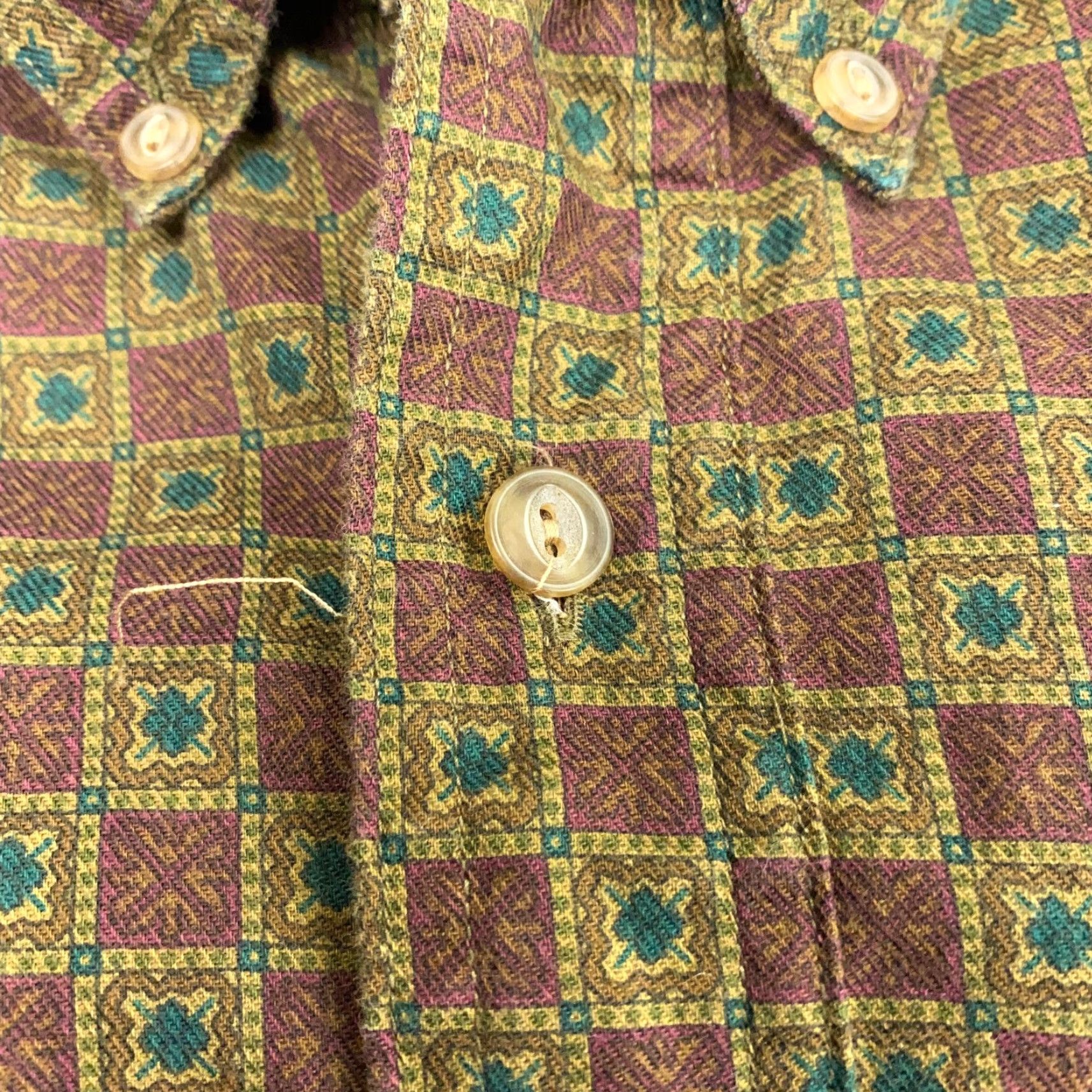 Ralph Lauren VTG Ralph Lauren Chaps Shirt Mens XL Brown Long Sleeve Made In USA 90s Size US XL / EU 56 / 4 - 8 Thumbnail