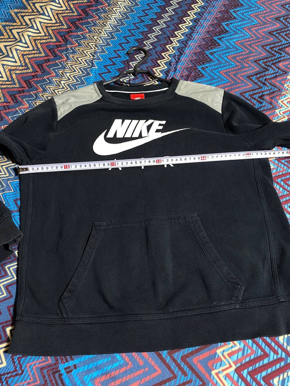 Nike × Vintage 90s Nike Air Big Logo Vintage Y2K Faded Retro Sweatshirt Size US L / EU 52-54 / 3 - 7 Thumbnail