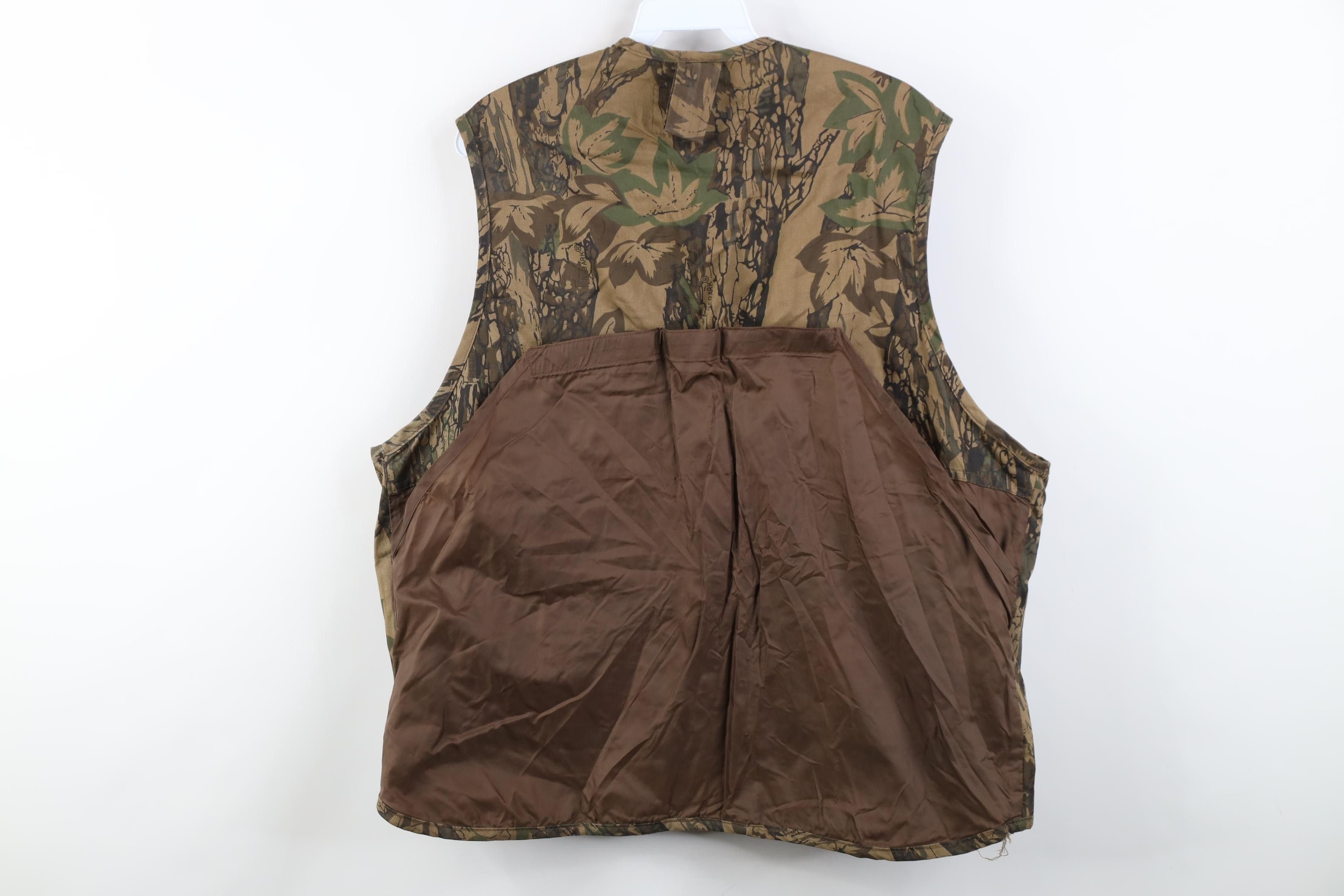 Vintage Vintage 90s Y2K Streetwear Camouflage Hunting Vest Jacket Size US L / EU 52-54 / 3 - 13 Thumbnail