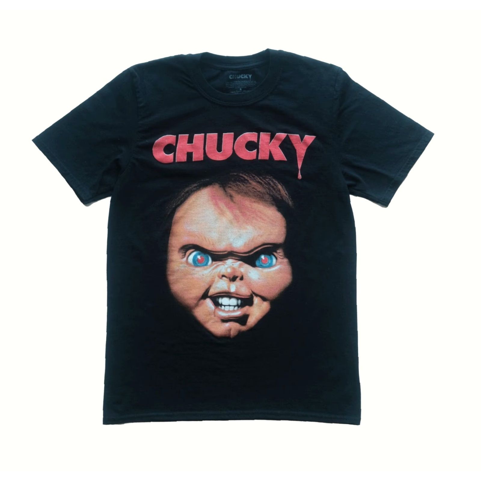 Vintage VINTAGE CHUCKY CHILDS PLAY BRIDE OF CHUCKY MOVIE BLACK T SHIRT Y2K MEN SZ S Size US S / EU 44-46 / 1 - 2 Thumbnail