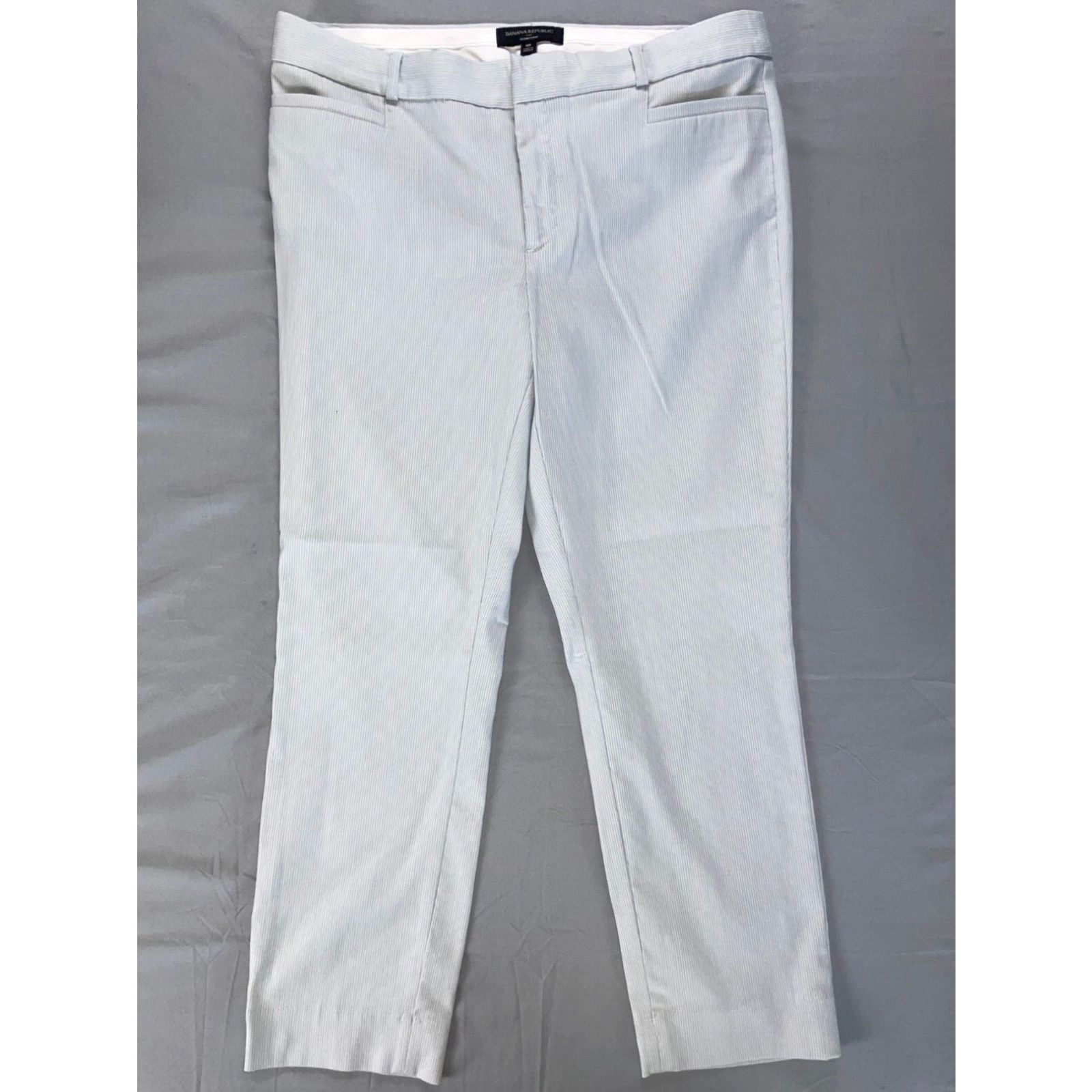 Banana Republic Pants Womens Size 10 Gray Modern Sloan Washable Bi