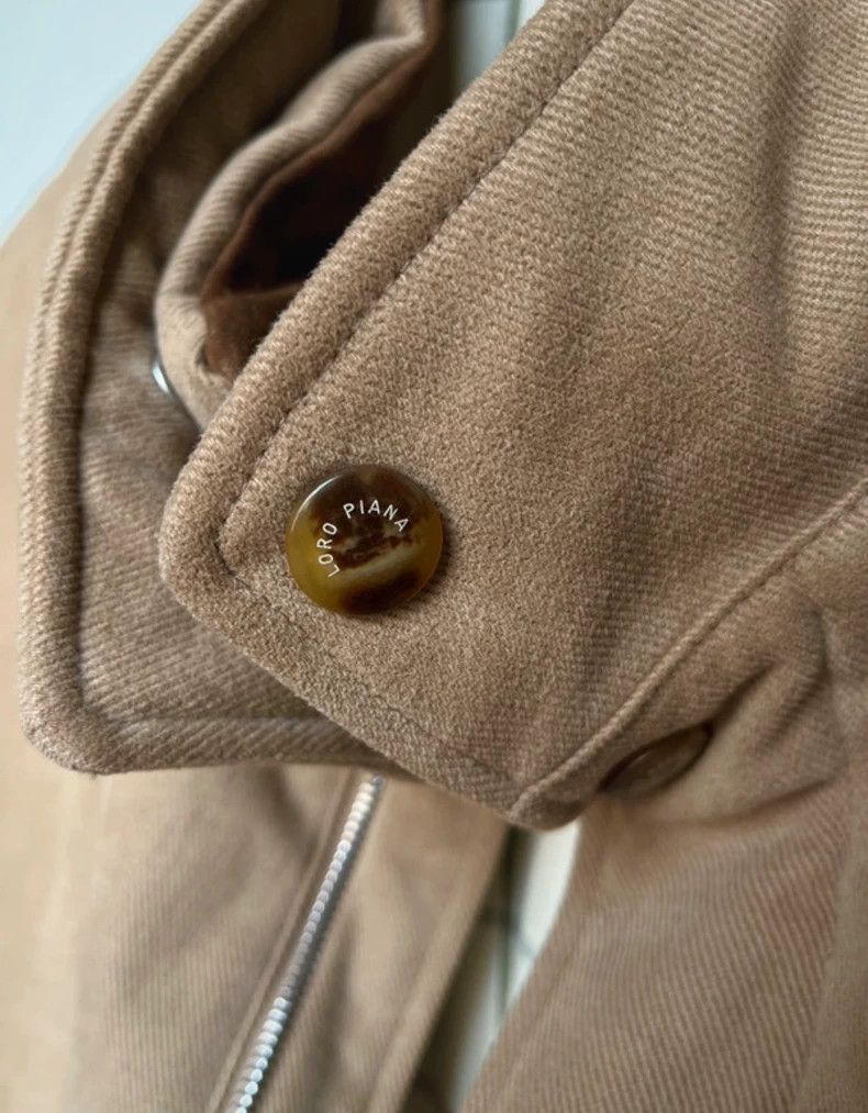 Loro Piana LORO PIANA Long Coat, Cotton Size US XL / EU 56 / 4 - 5 Thumbnail