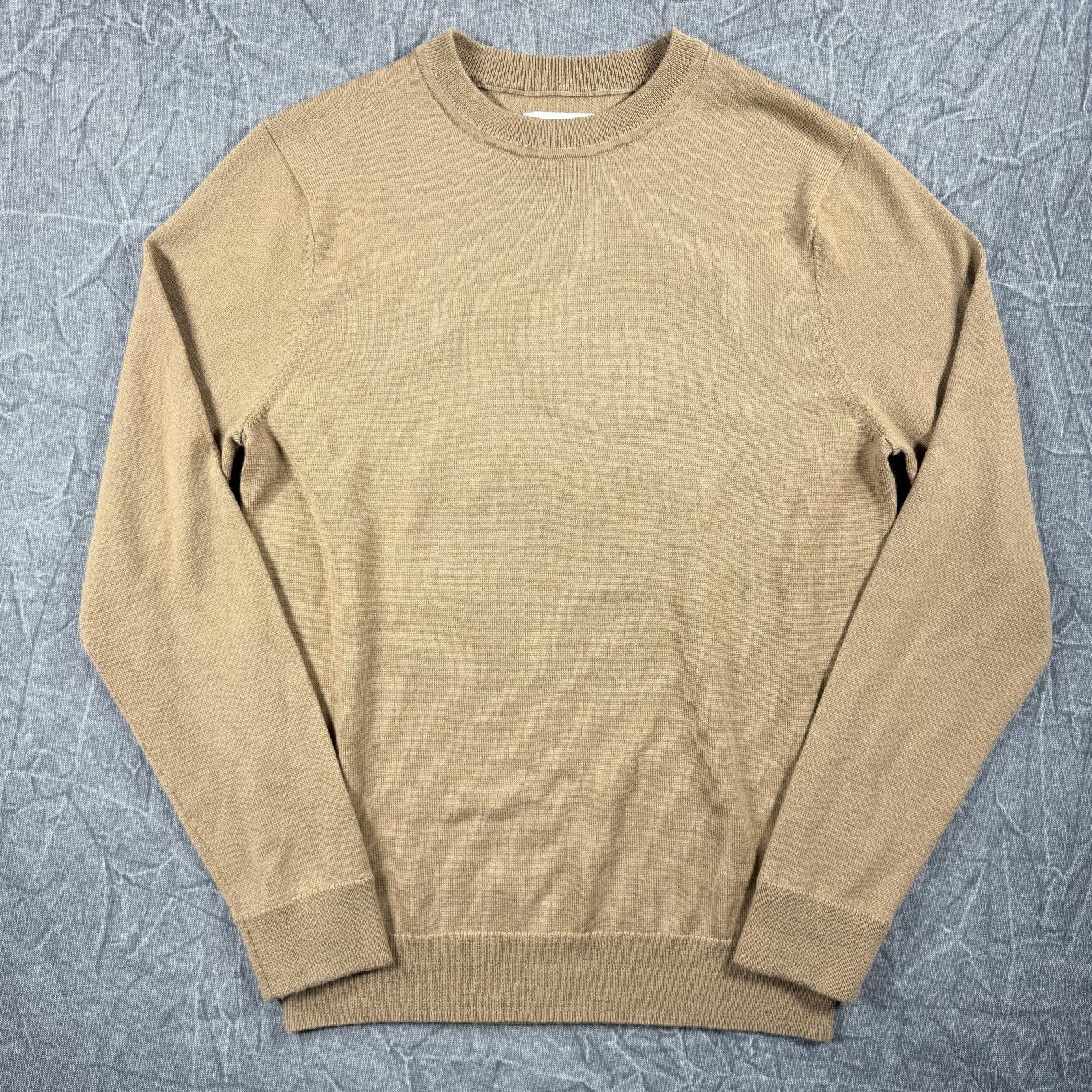 Nordstrom Nordstrom Sweater Men's S Brown 100% Washable Merino Size US S / EU 44-46 / 1 - 2 Thumbnail
