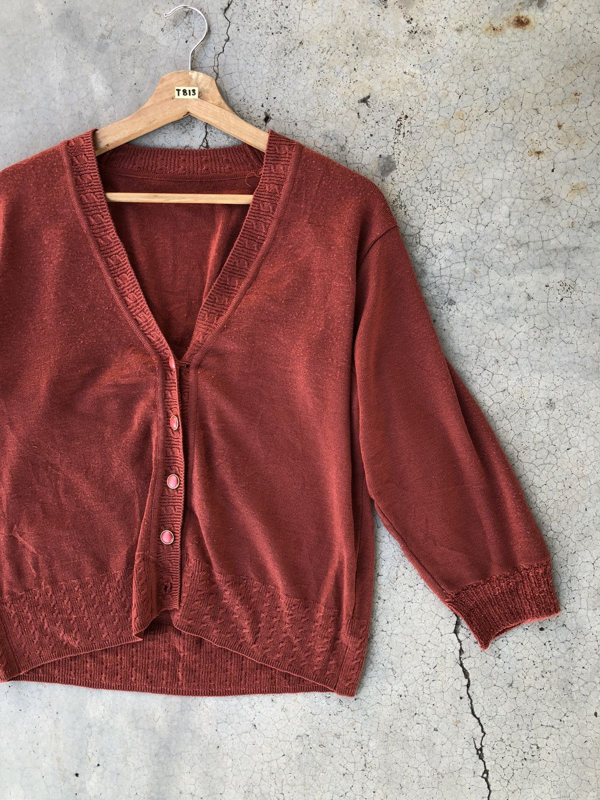 Vintage Vintage Japanesebrand Cardigan Nice Design Size US M / EU 48-50 / 2 - 2 Thumbnail