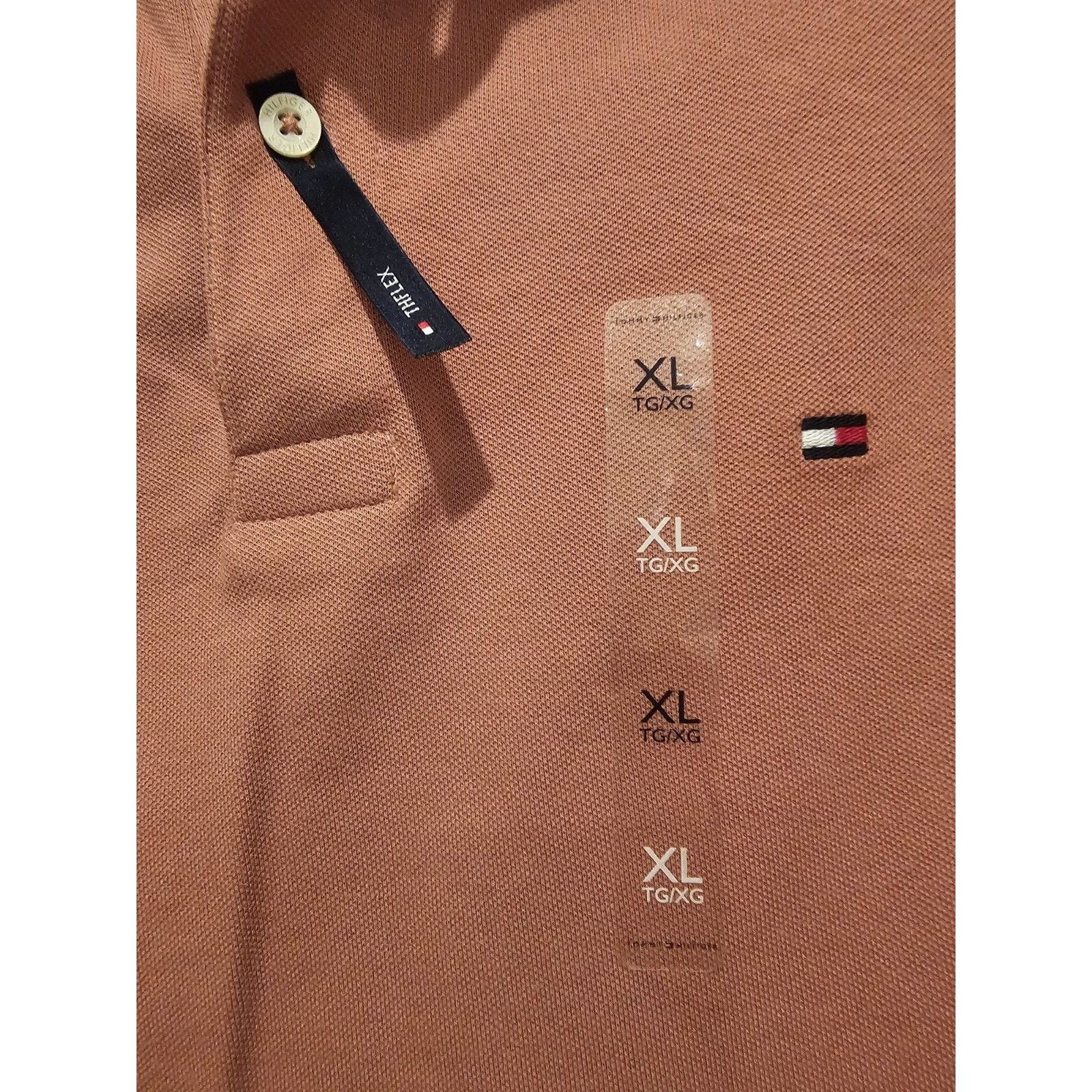 Tommy Hilfiger Tommy Hilfiger Polo Shirt Mens XL The Flex Size US XL / EU 56 / 4 - 2 Thumbnail