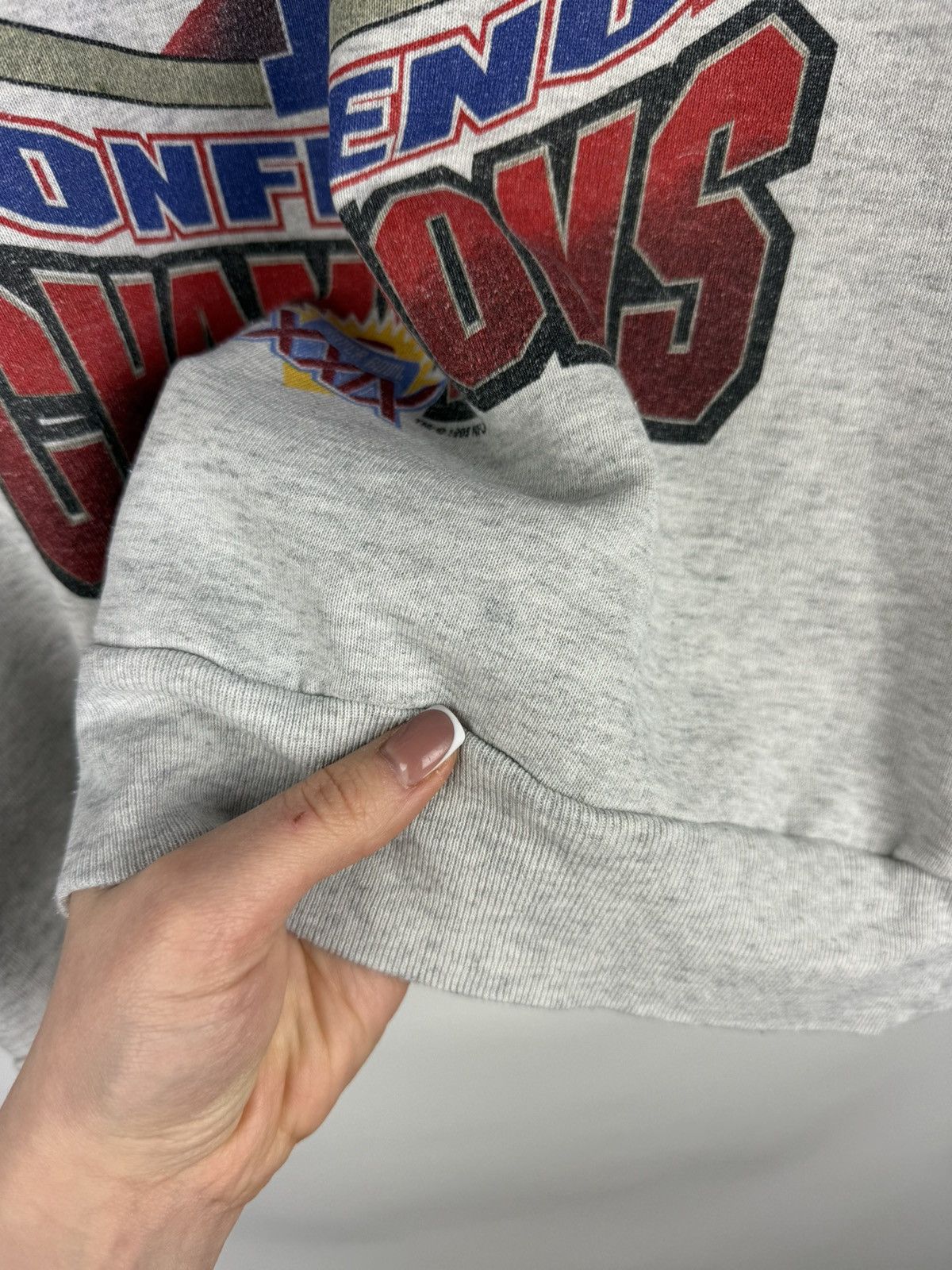 Starter × Vintage VTG Starter 49ers San Francisco 1995 Sweatshirt Pullover Size US M / EU 48-50 / 2 - 12 Thumbnail