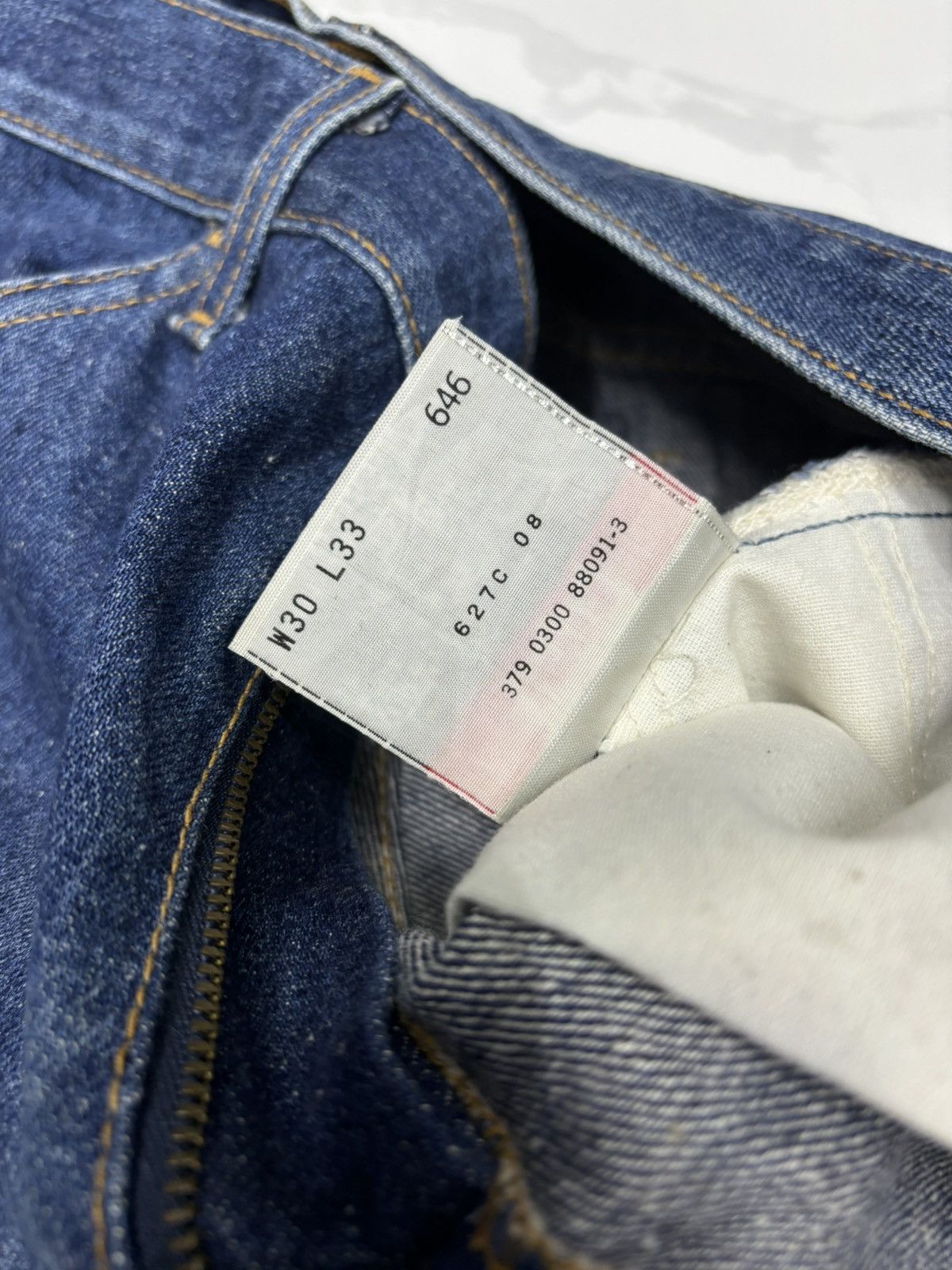 If Six Was Nine 🔥LEVIS 646 ORANGE TAB FLARE BOOTCUT BELL BOTTOM JEANS Size US 30 / EU 46 - 14 Thumbnail