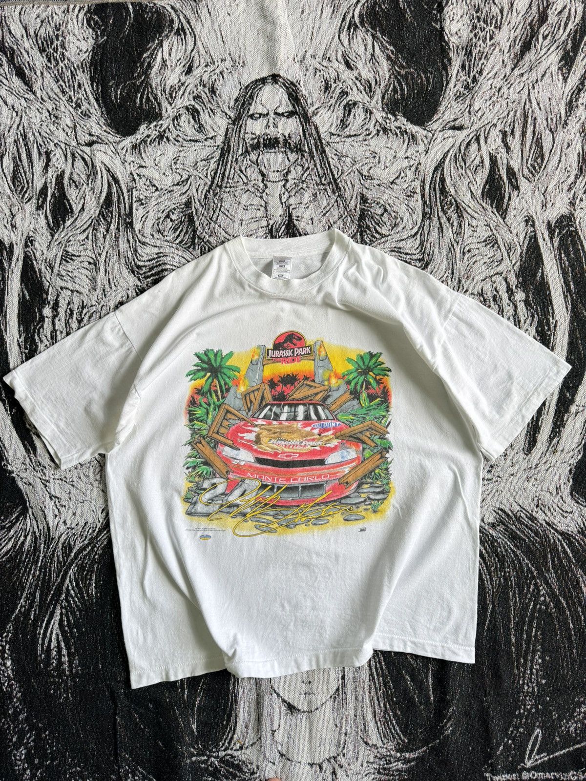 NASCAR VTG Nascar Jurassic Park 90s Size US XL / EU 56 / 4 - 2 Thumbnail