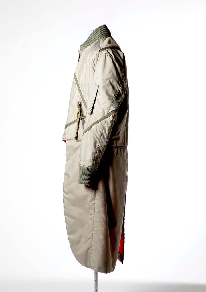 Greg Lauren $2000 Greg Lauren Army Tails Nylon Flight Jacket Size US L / EU 52-54 / 3 - 2 Thumbnail