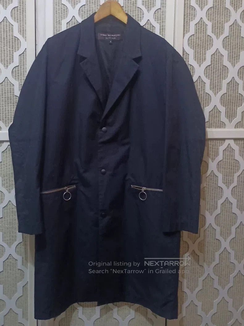 Comme des Garcons COMME des GARCONS HOMME PLUS Cotton Trench Coat. Size US L / EU 52-54 / 3 - 1 Thumbnail