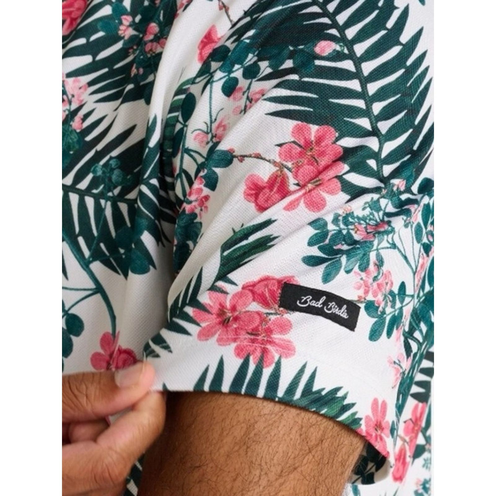 Bad Birdie Bad Birdie $99 The Arborist Polo Golf Shirt Sz XL Floral Size US XL / EU 56 / 4 - 6 Thumbnail