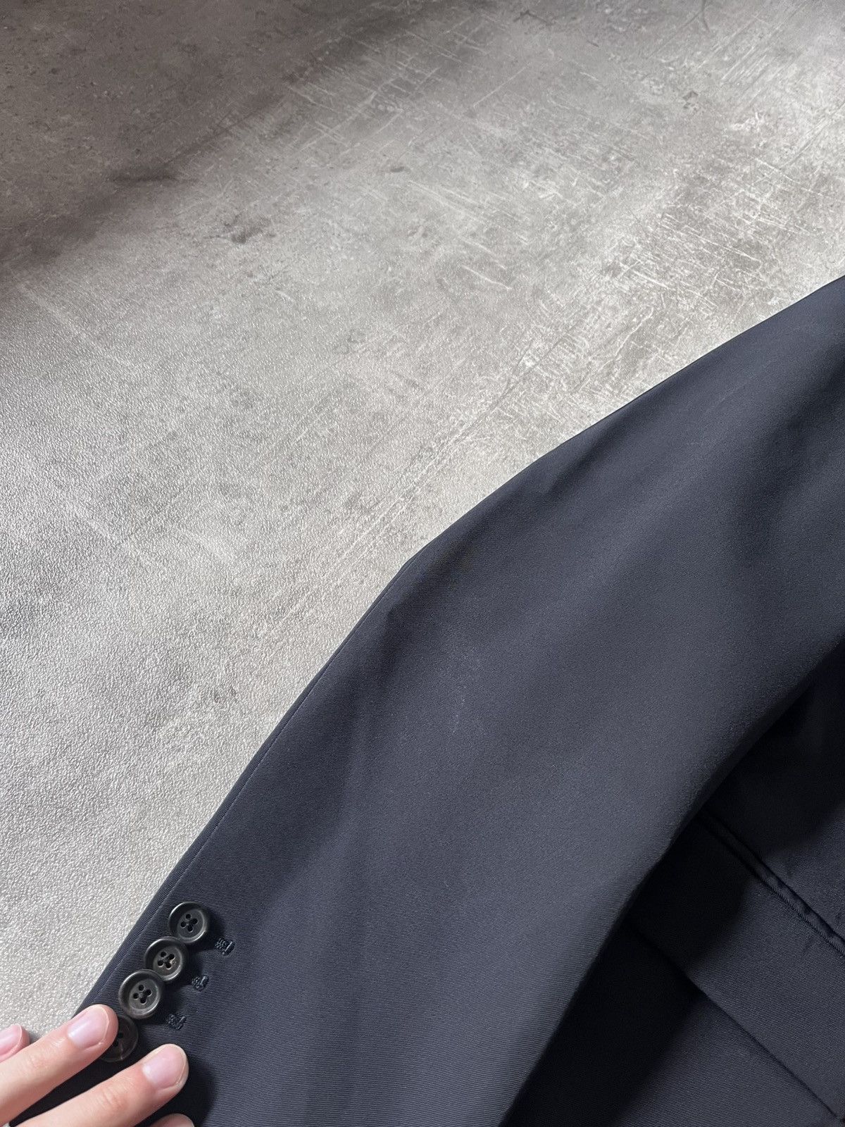 Prada Prada navy blazer jacket vintage 90s Size US M / EU 48-50 / 2 - 5 Thumbnail