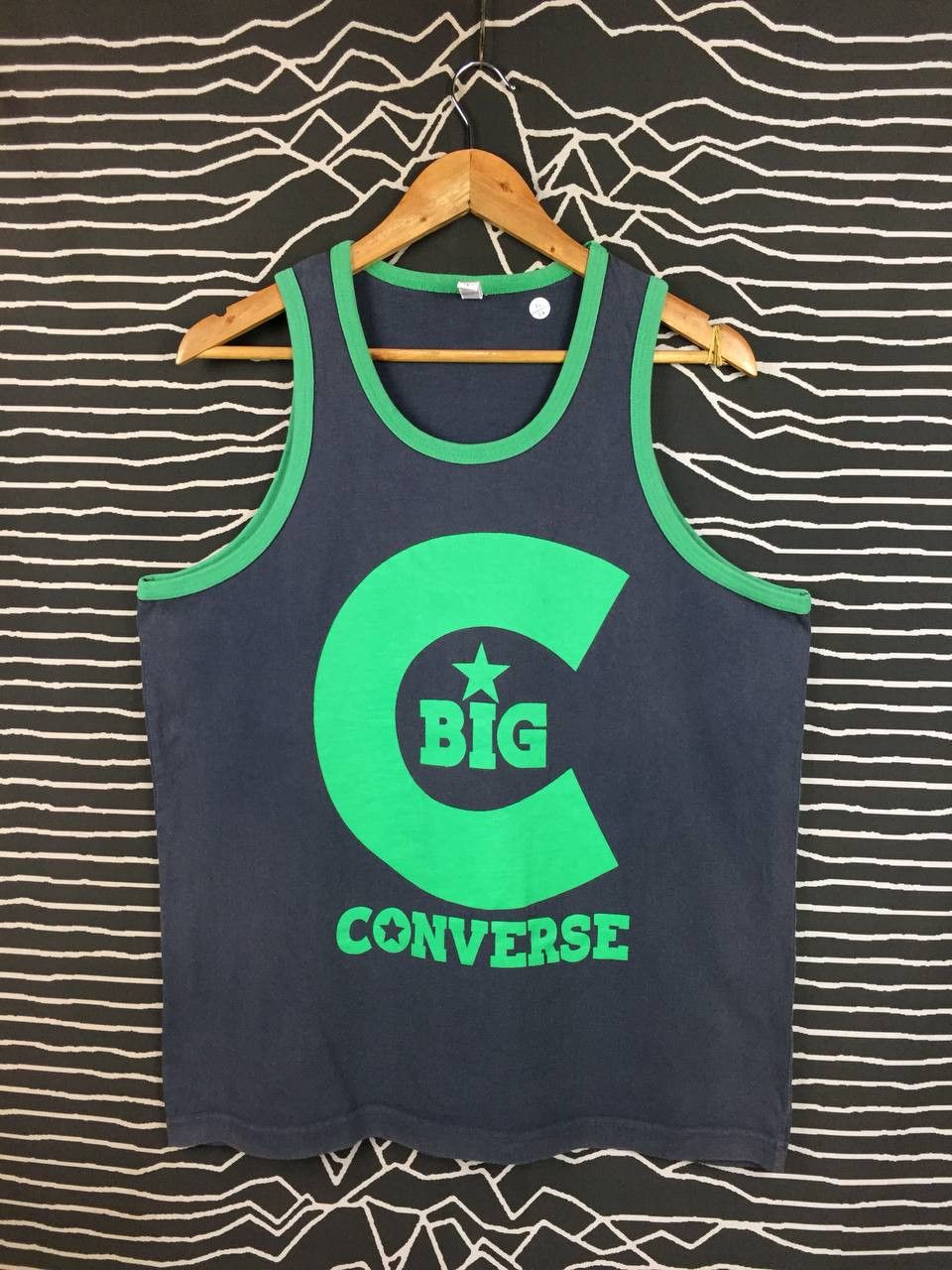 Converse Converse Big C Logo Athletic Ringer Tank Top Size L Size US L / EU 52-54 / 3 - 1 Thumbnail