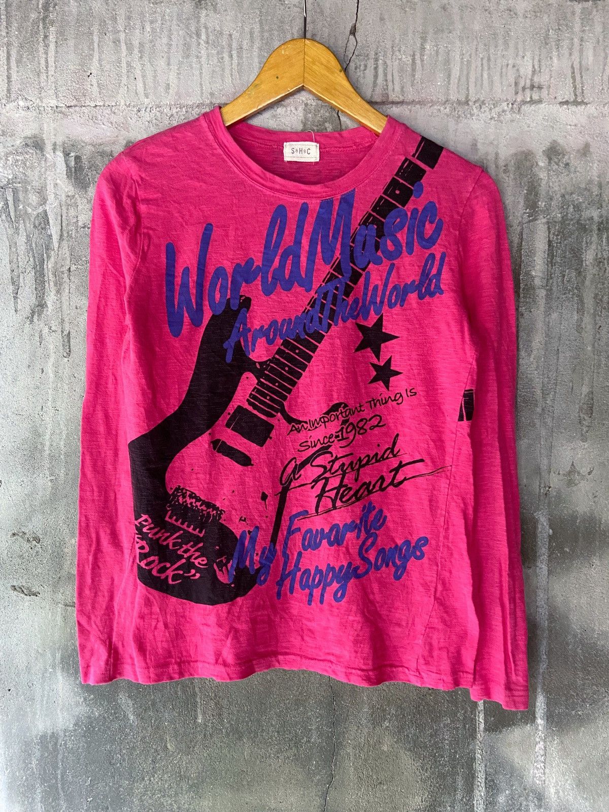 WORLD MUSIC AROUND THE WORLD LONG SLEEVE