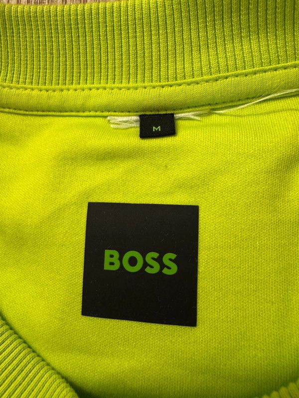 Hugo Boss Hugo Boss Green Salbo Lotus Crewneck sweatshirt M like new Size US M / EU 48-50 / 2 - 11 Thumbnail