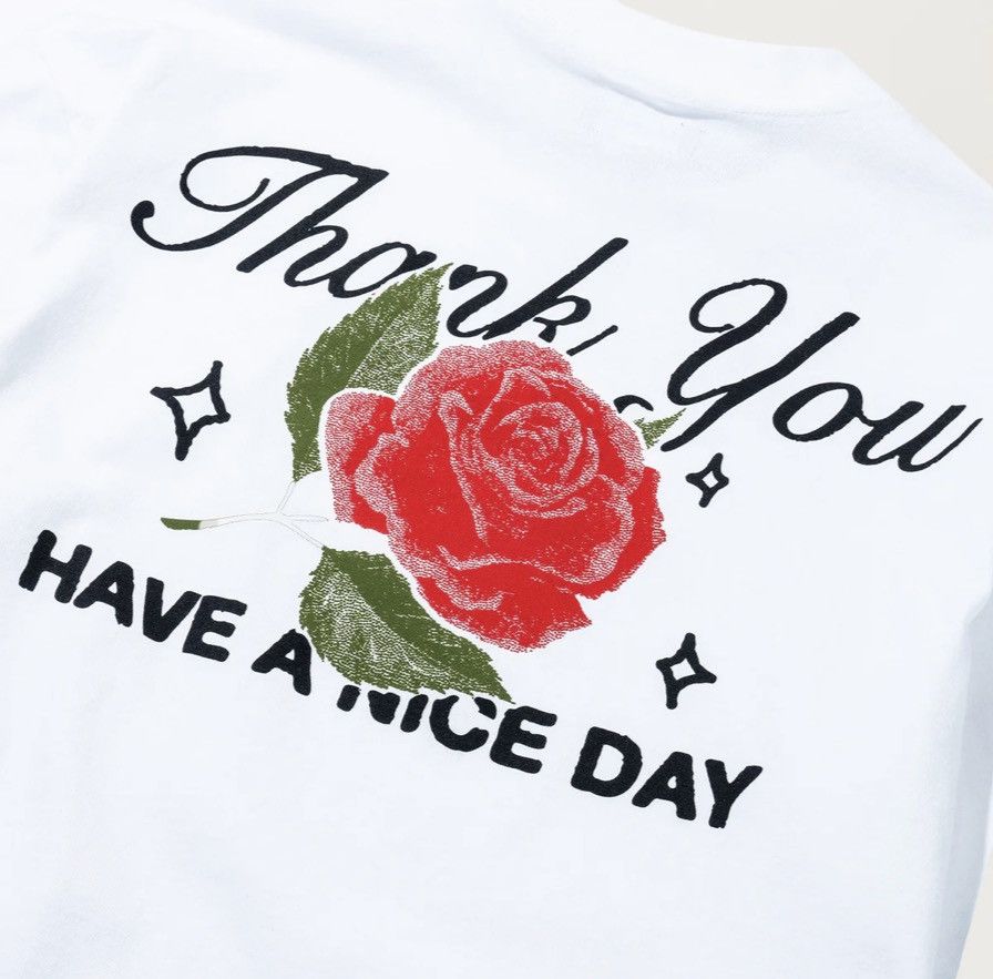 Market MARKET THANK YOU NICE DAY TEE (WHITE) Size US XL / EU 56 / 4 - 3 Thumbnail