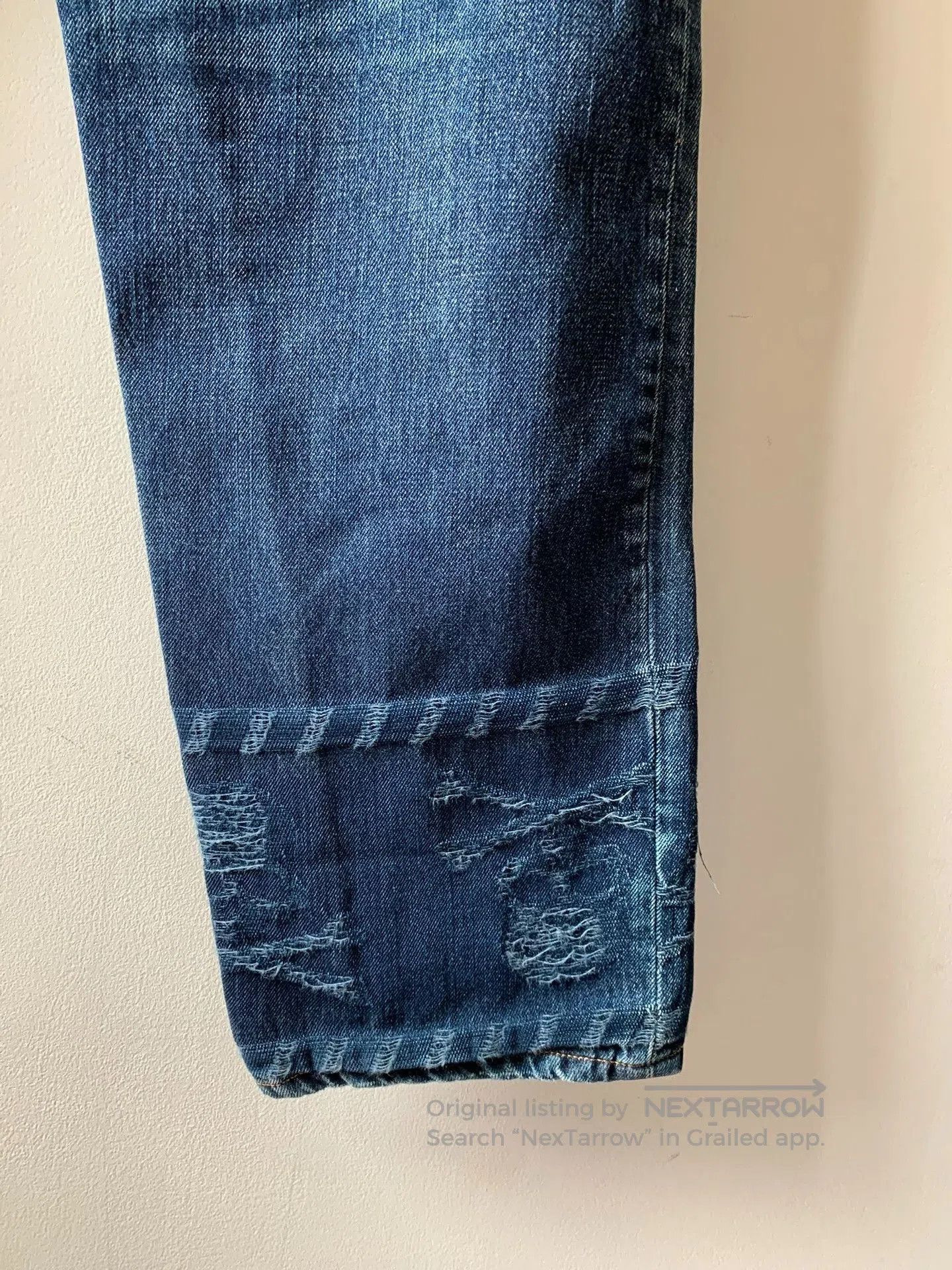 Mastermind Japan mastermind Japan distressed denim pants with skulls. Size US 34 / EU 50 - 7 Thumbnail