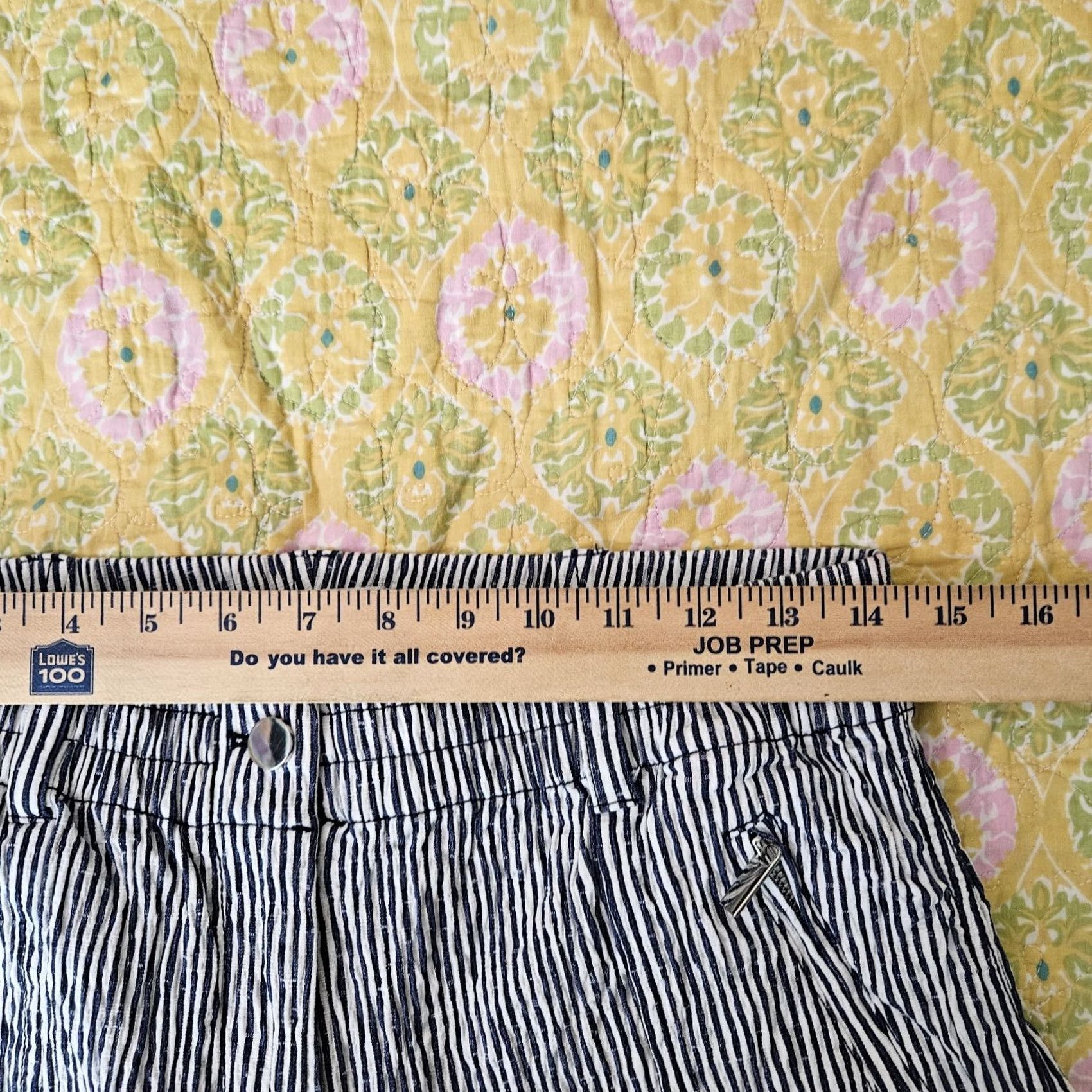 Vintage Derek Lam 10 Crosby Pants Jogger Navy White Stripes Women's Size 6 Size 28" / US 6 / IT 42 - 3 Thumbnail