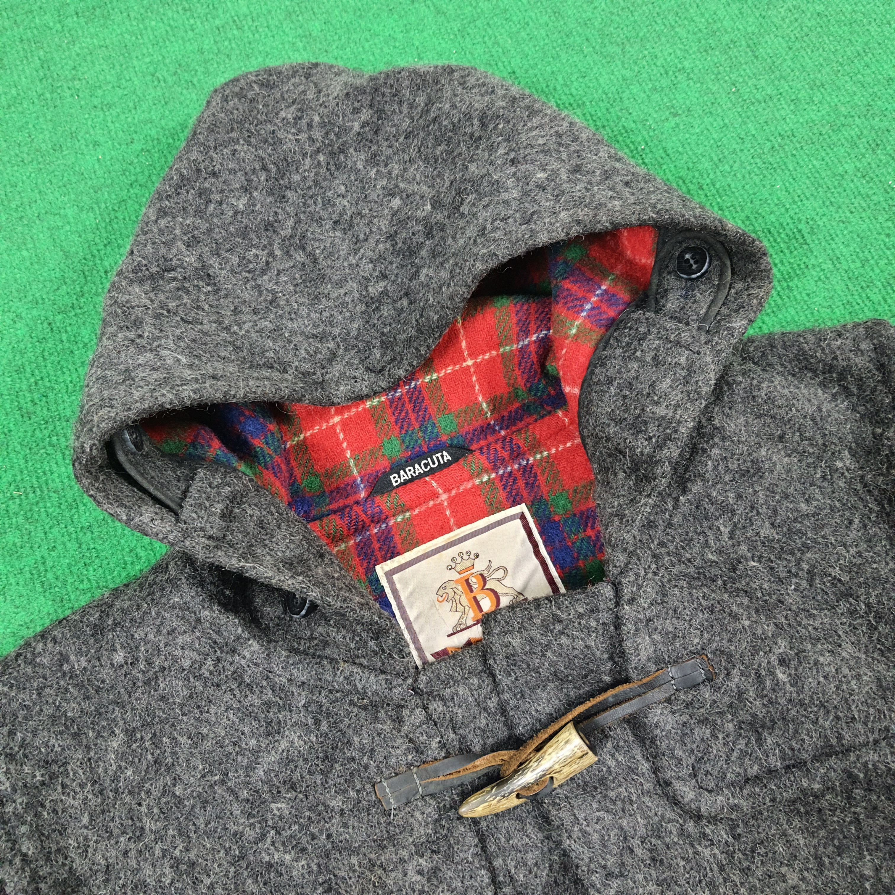 Baracuta Vintage BARACUTA Winter Cashmere Trench Jacket Size US L / EU 52-54 / 3 - 5 Thumbnail