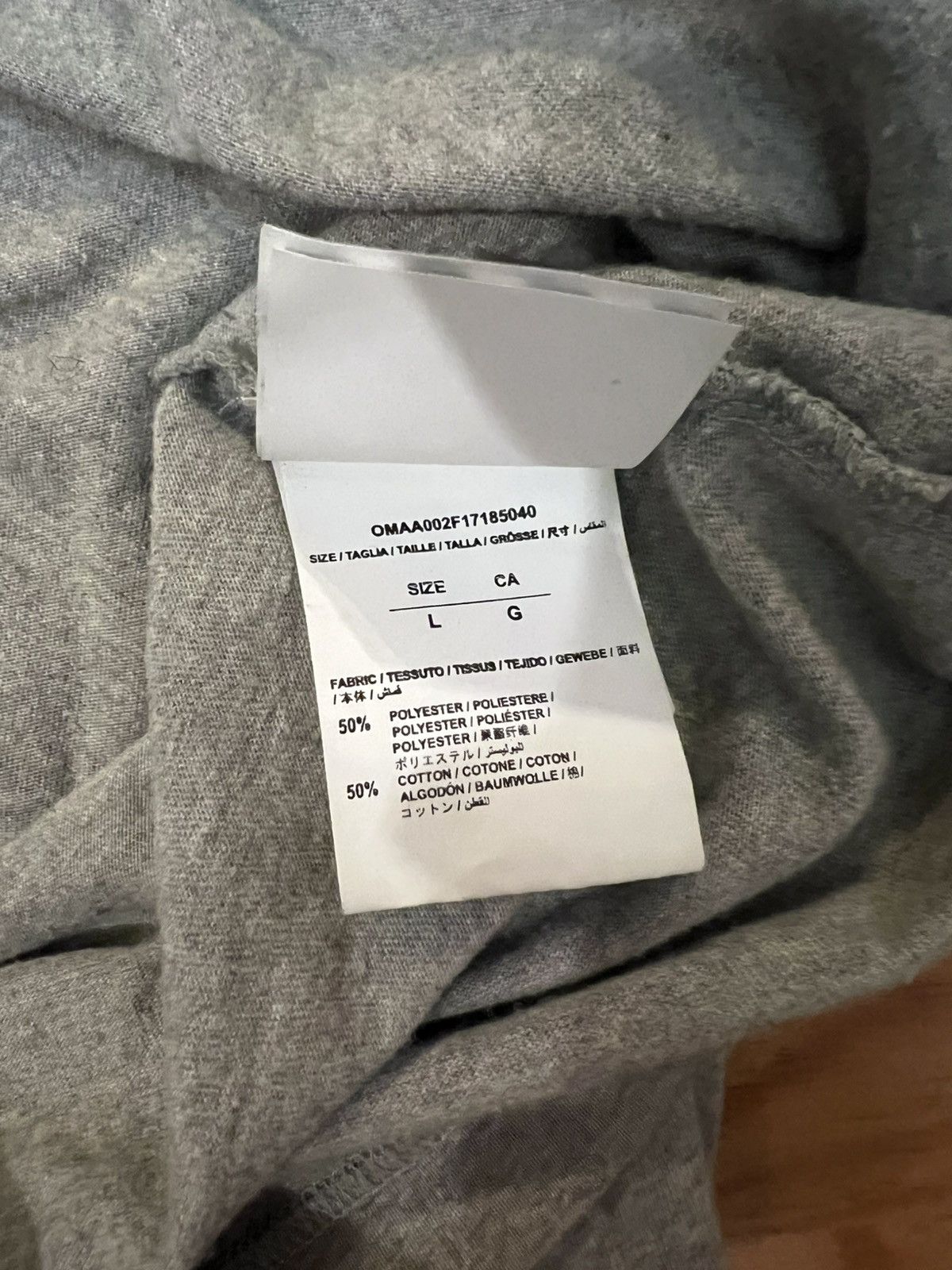 Off-White Off-White Nebraska T-Shirt Size US L / EU 52-54 / 3 - 4 Thumbnail
