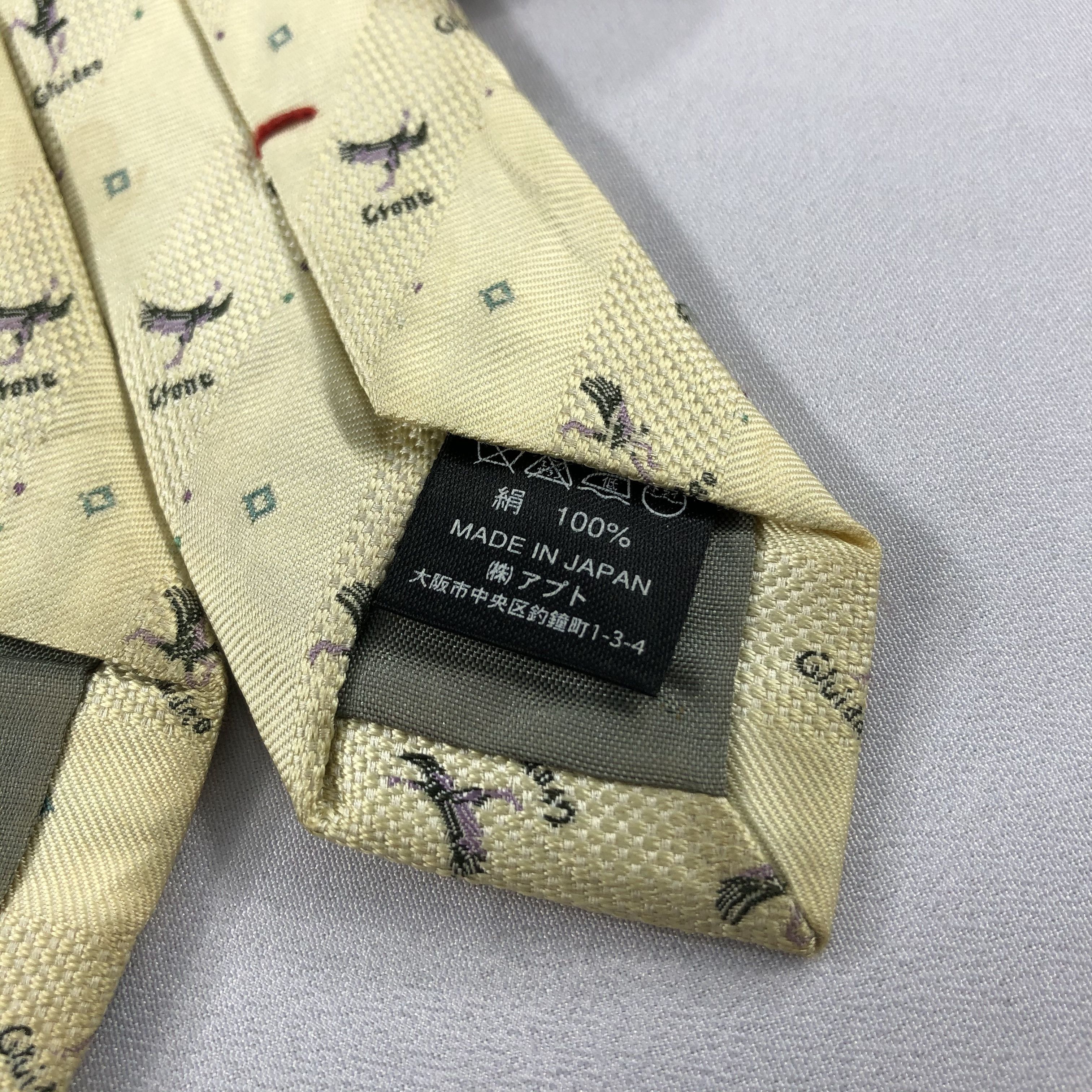 Japanese Brand × Kansai Yamamoto × Vintage Sissy by Kansai Yamamoto Silk Neck Ties T77 Size ONE SIZE - 4 Thumbnail