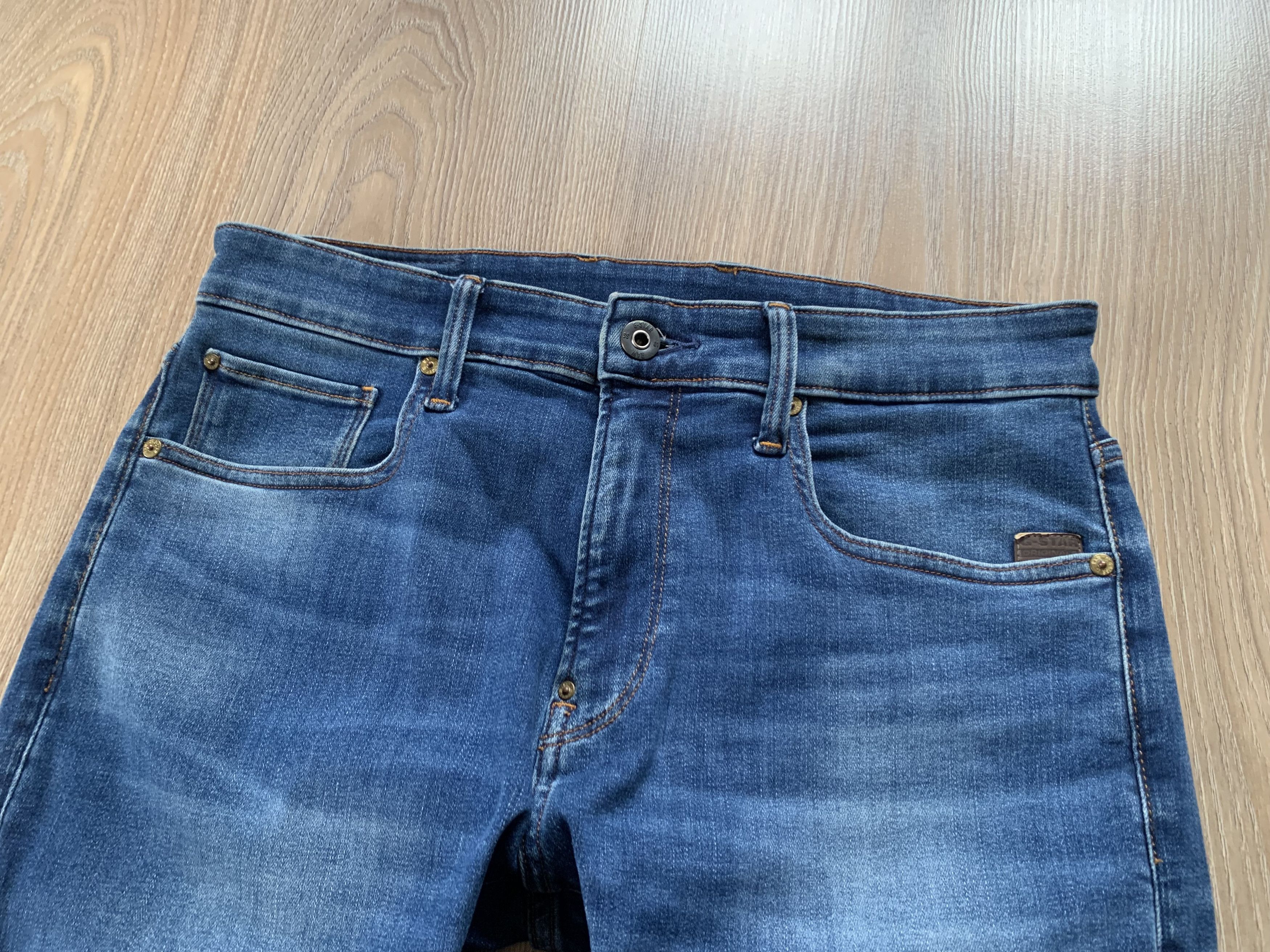G-Star G-Star Raw Revend Blue Skinny Jeans Size US 32 / EU 48 - 4 Thumbnail
