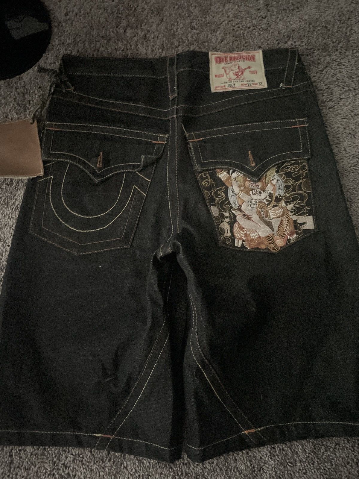 True Religion × Vintage Vintage True Religion Denim Shorts Size US 32 / EU 48 - 2 Thumbnail