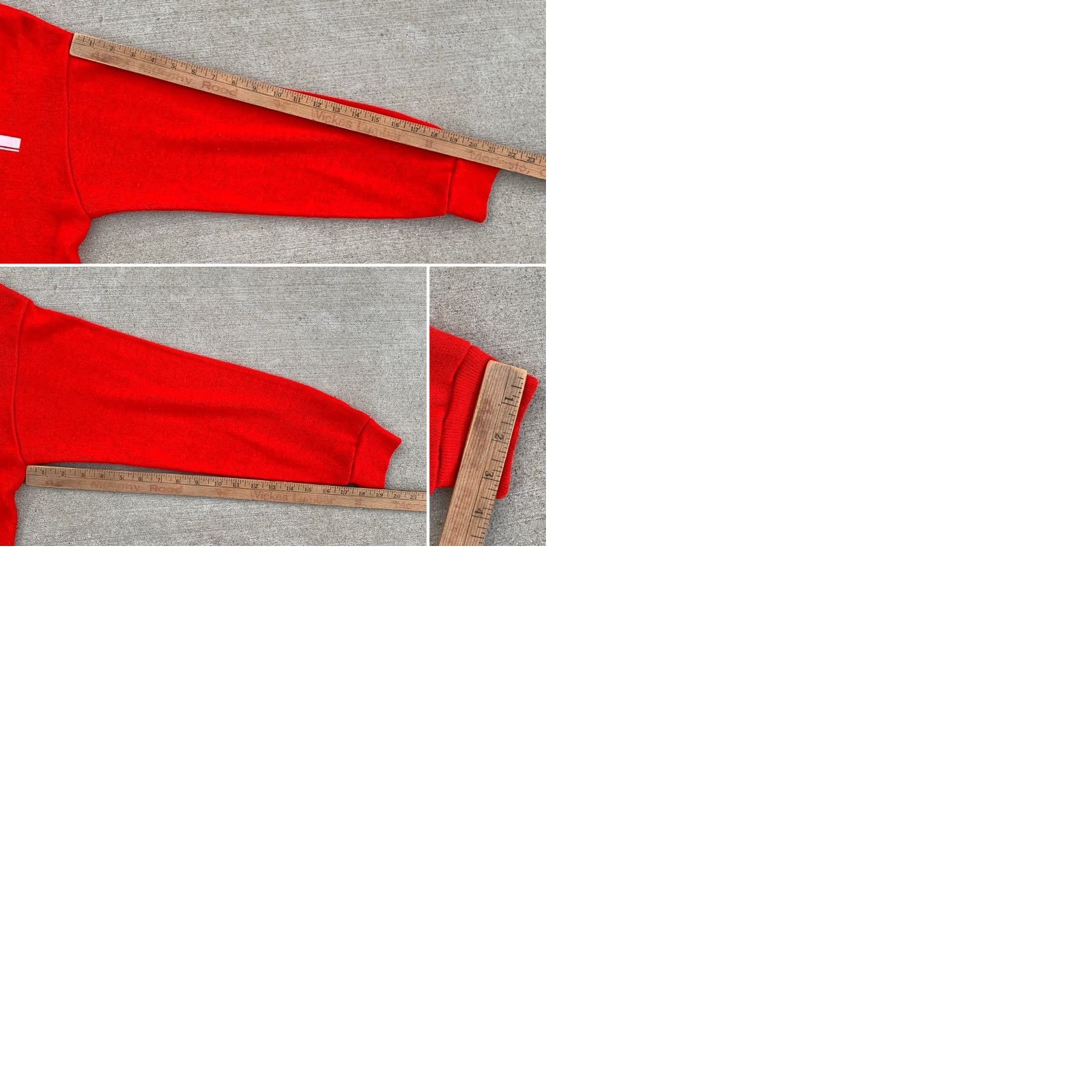 Vintage VINTAGE International Harvester V Neck Sweater Creslan And Rayon 60s 1960s M Red Rockabilly Mens Size US M / EU 48-50 / 2 - 12 Thumbnail