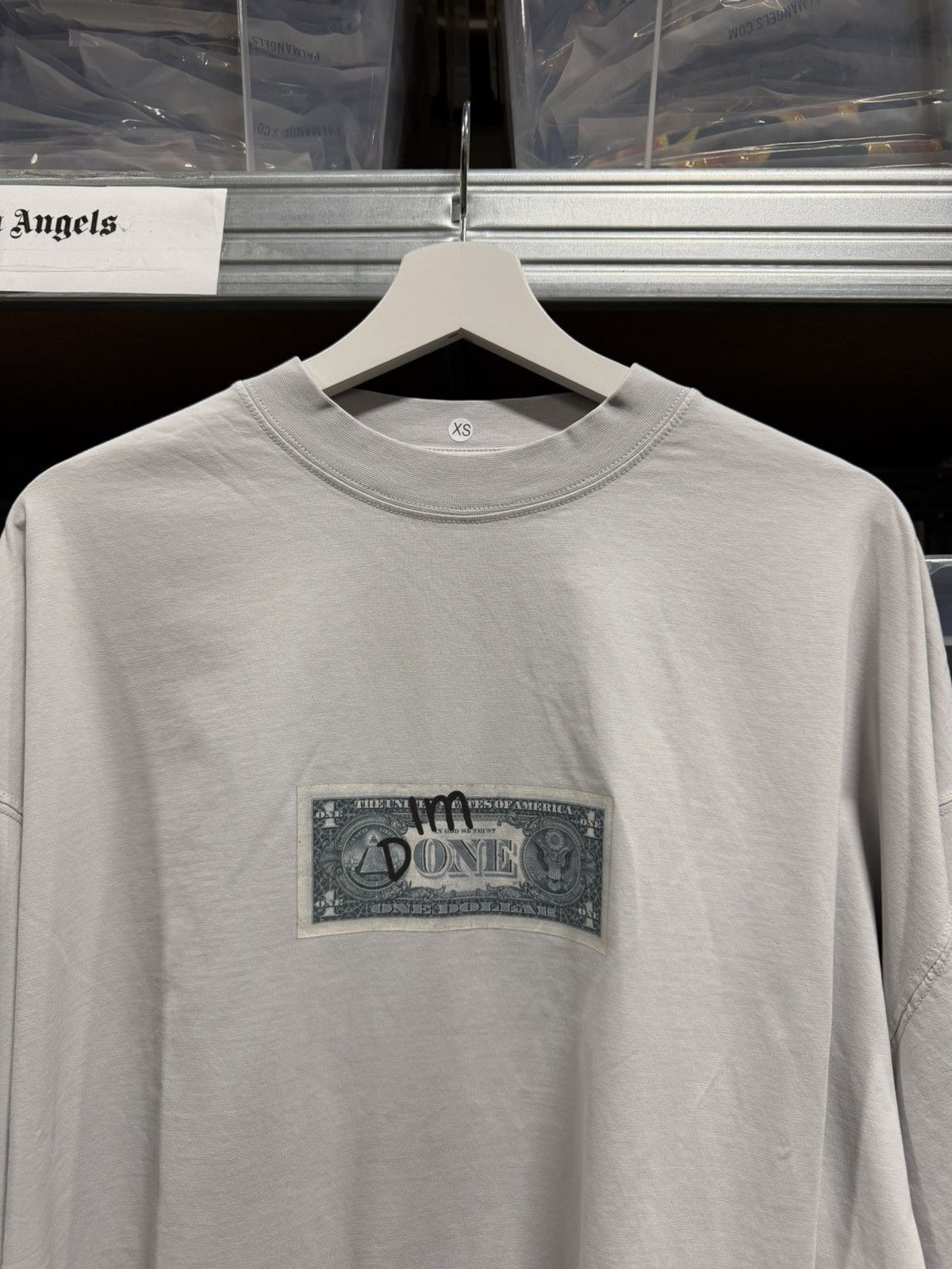 Vetements Vetements Im done Cash Bill Long Sleeve T-Shirt NEW 800$ Size US XS / EU 42 / 0 - 2 Thumbnail
