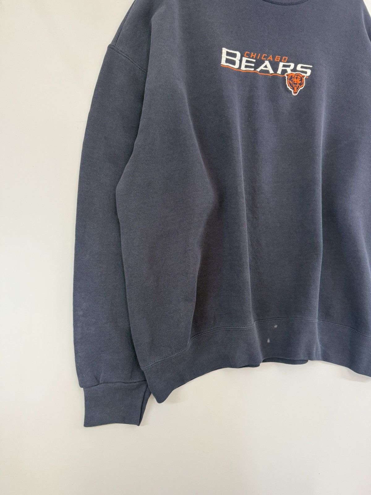 NFL 🔥 Vintage 90's Embroidery NFL Chicago Bears Teams Sweatshirt Size US XL / EU 56 / 4 - 3 Thumbnail