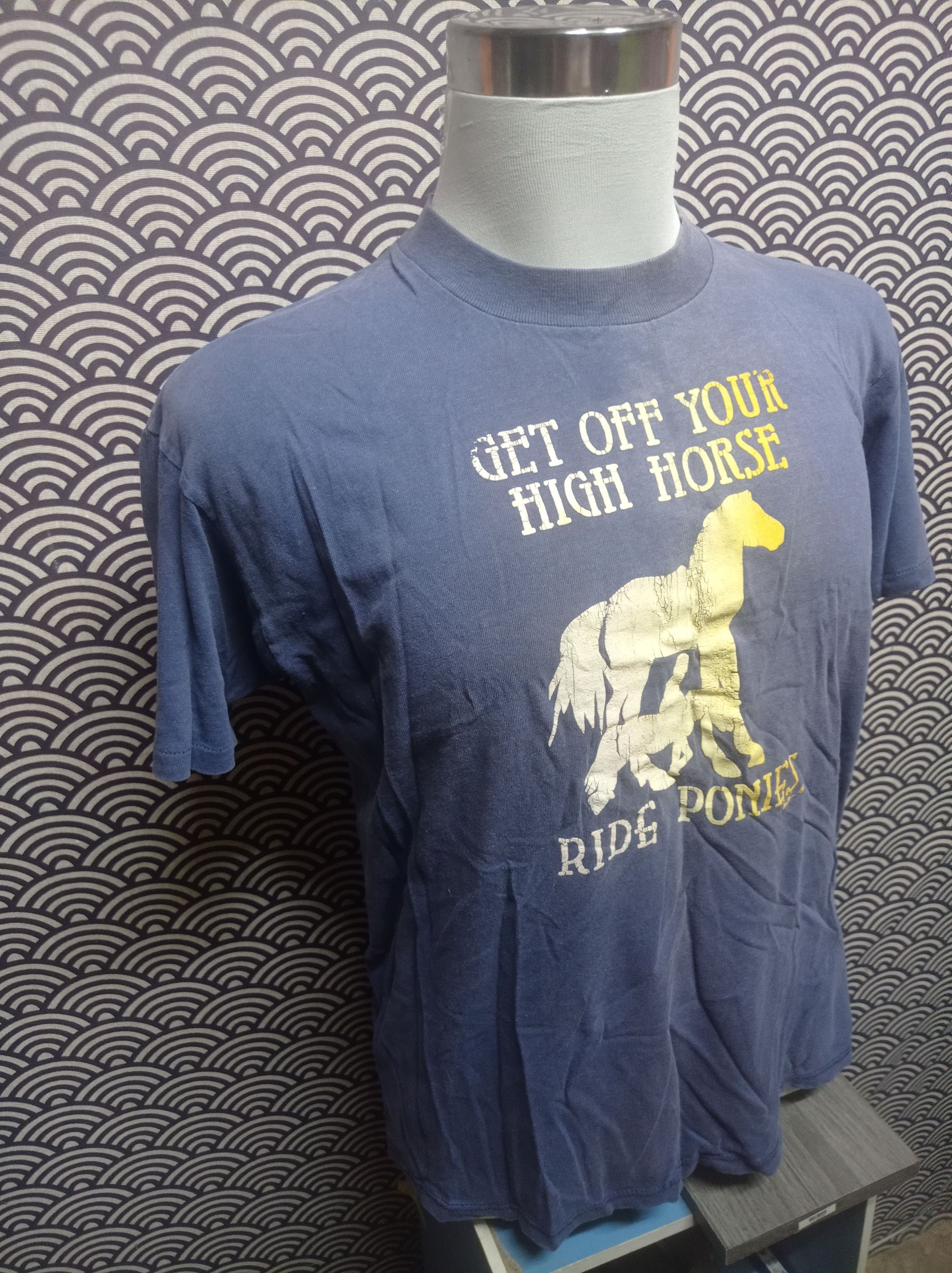 Vintage Vintage 90's stedman faded tee #GL17 Size US L / EU 52-54 / 3 - 3 Thumbnail